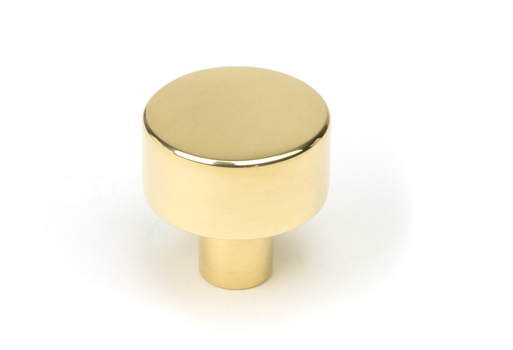 From The Anvil 50293 Polished Brass Kelso Cabinet Knob - 25mm (No Rose) Polished Brass