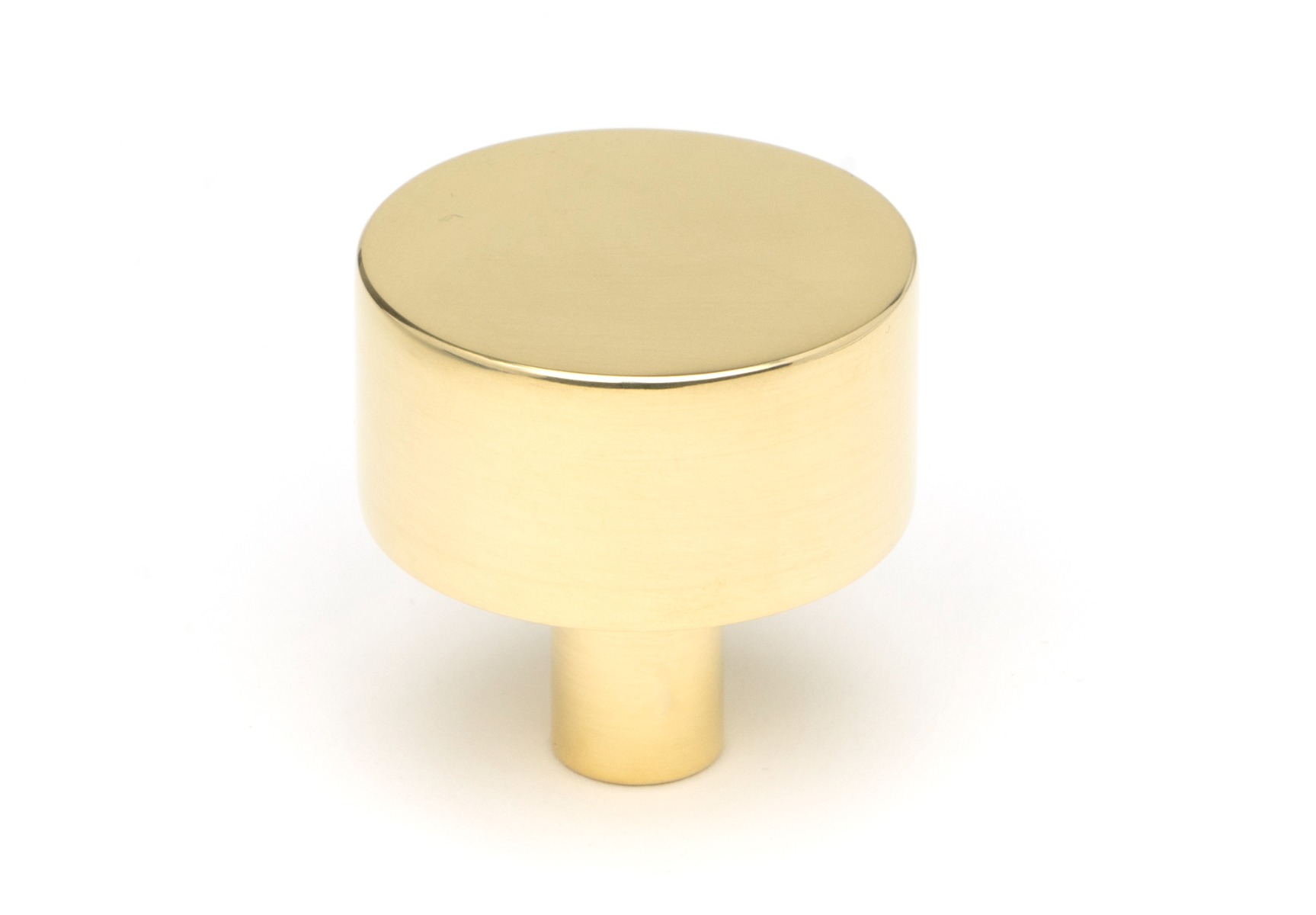 From The Anvil 50296 Polished Brass Kelso Cabinet Knob - 32mm (No Rose) Polished Brass