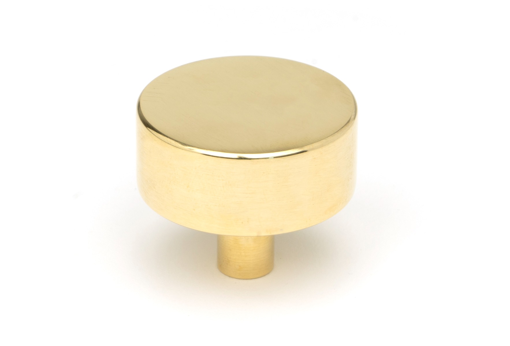 From The Anvil 50299 Polished Brass Kelso Cabinet Knob - 38mm (No Rose) Polished Brass