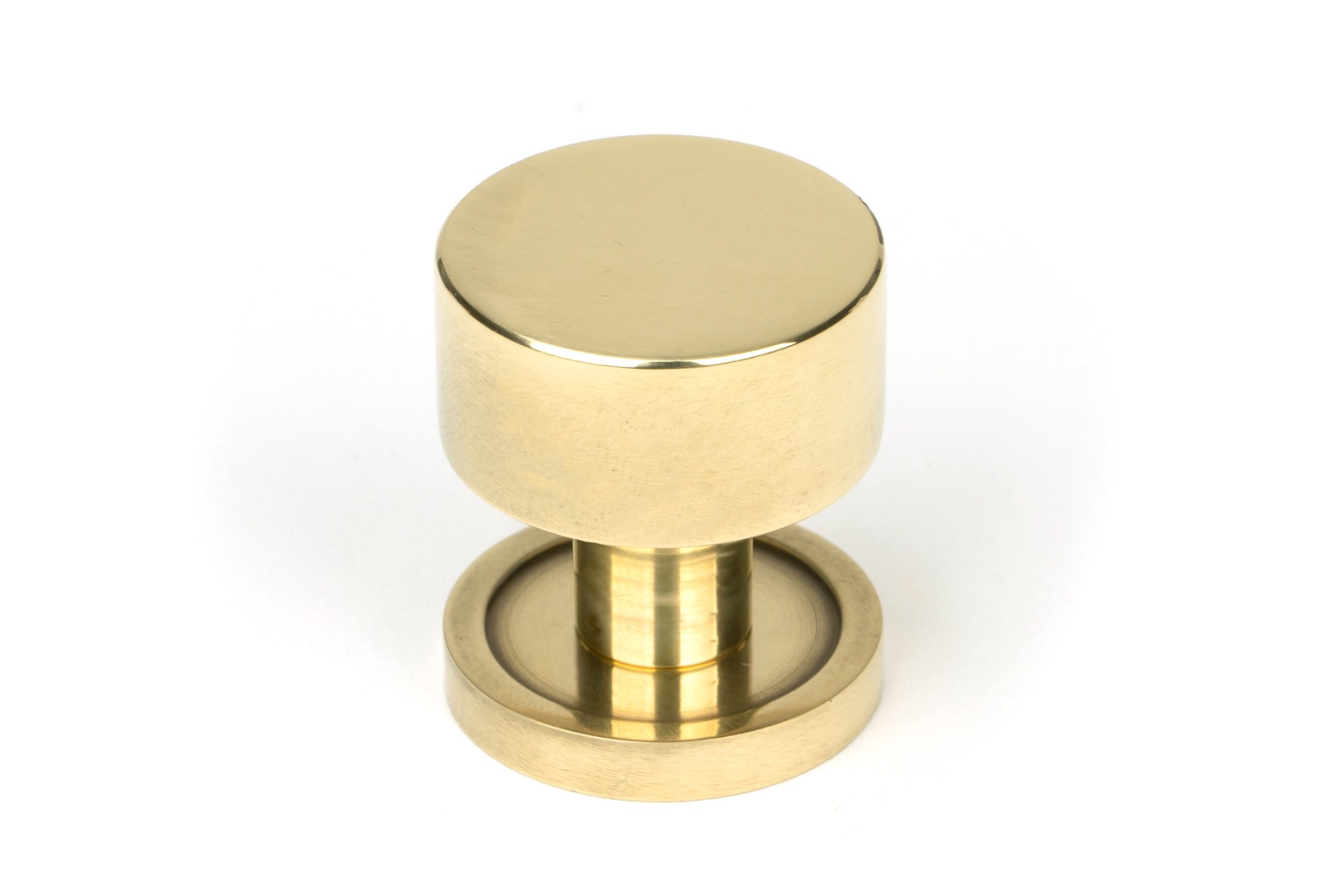 From The Anvil 50304 Aged Brass Kelso Cabinet Knob - 25mm (Plain) Aged Brass