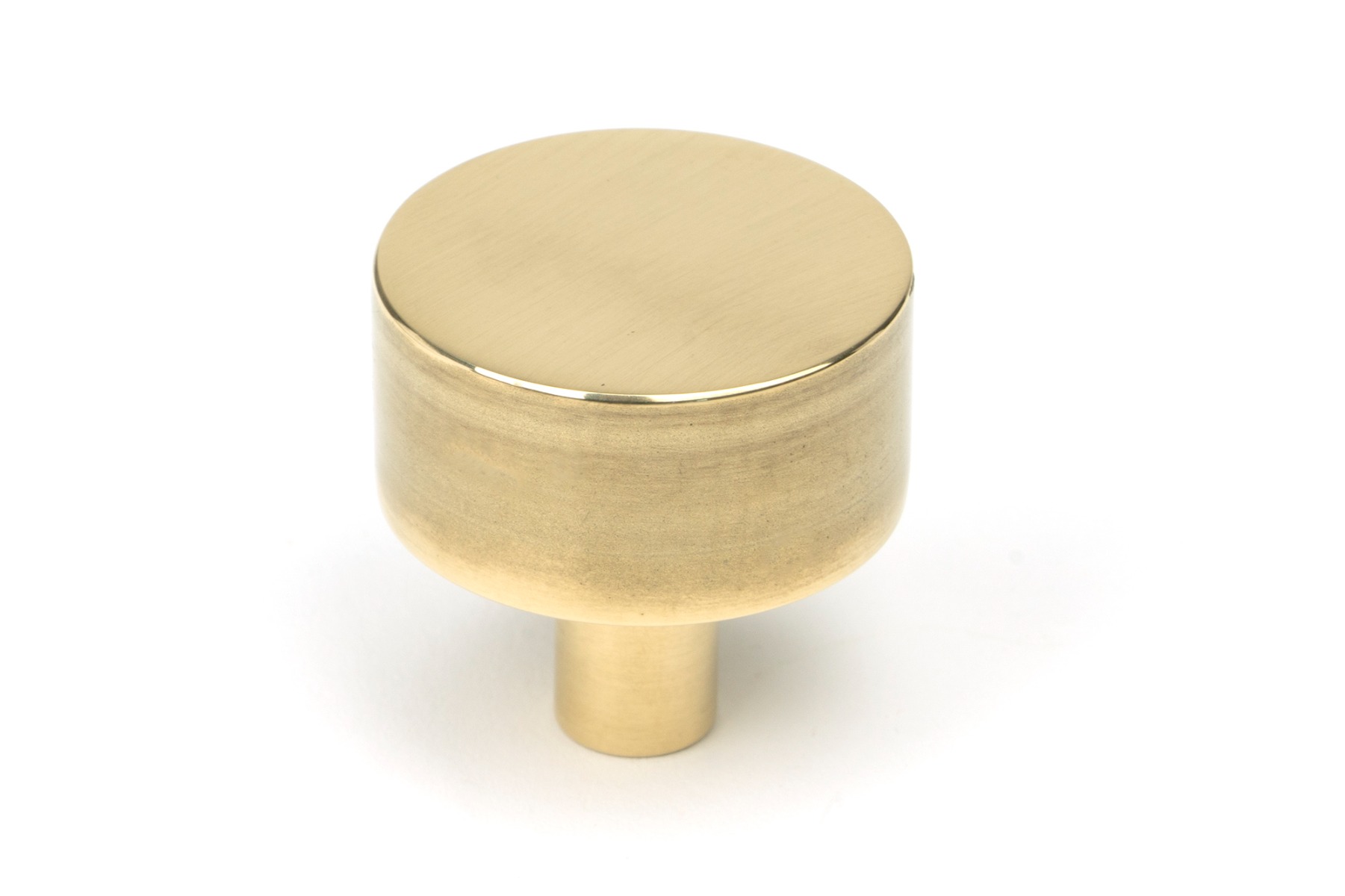 From The Anvil 50308 Aged Brass Kelso Cabinet Knob - 32mm (No rose) Aged Brass