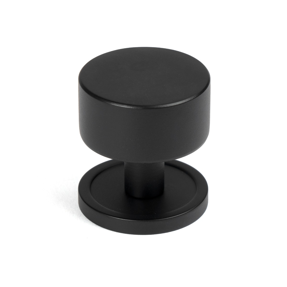 From The Anvil 50340 Matt Black Kelso Cabinet Knob - 32mm (Plain) Matt Black