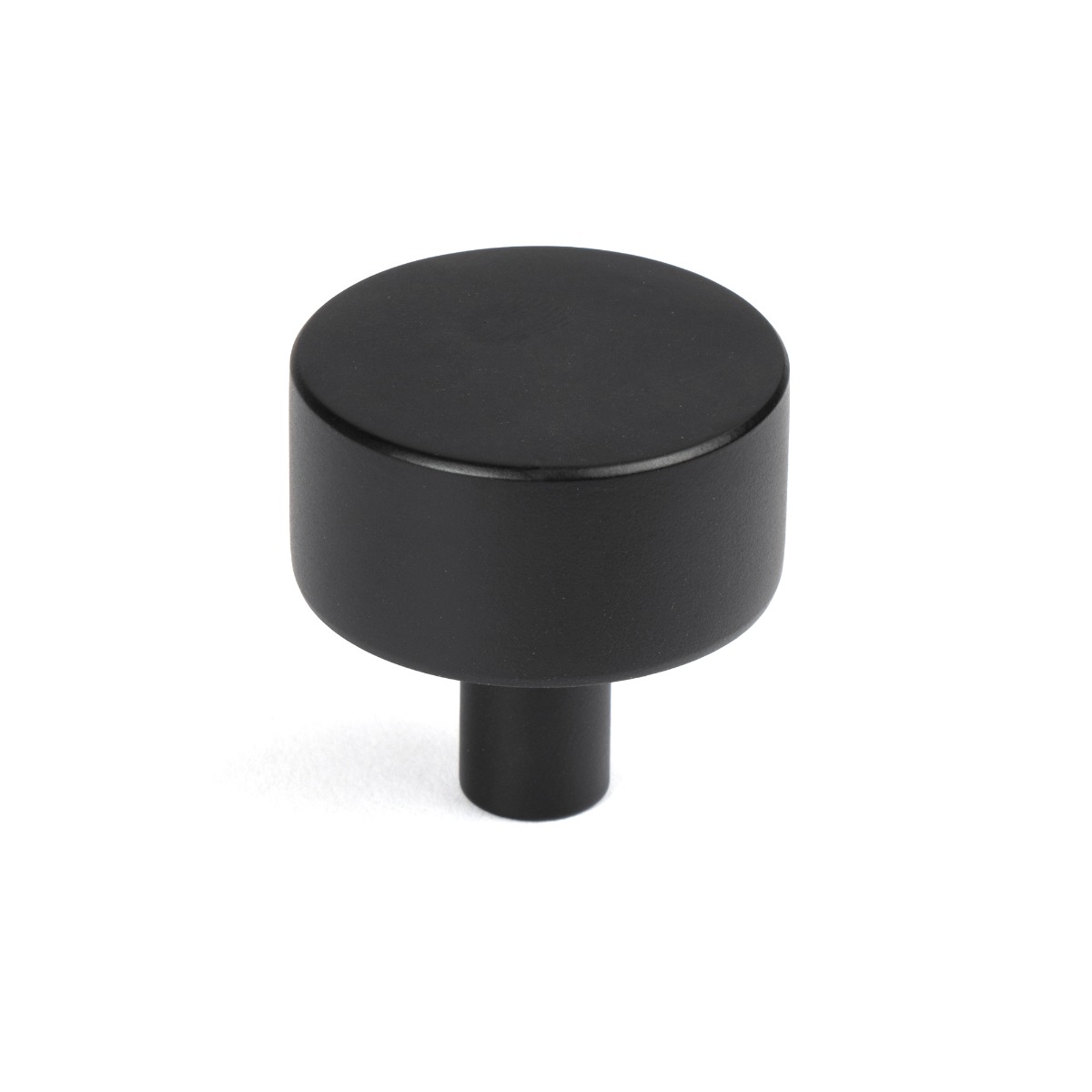 From The Anvil 50341 Matt Black Kelso Cabinet Knob - 32mm (No rose) Matt Black