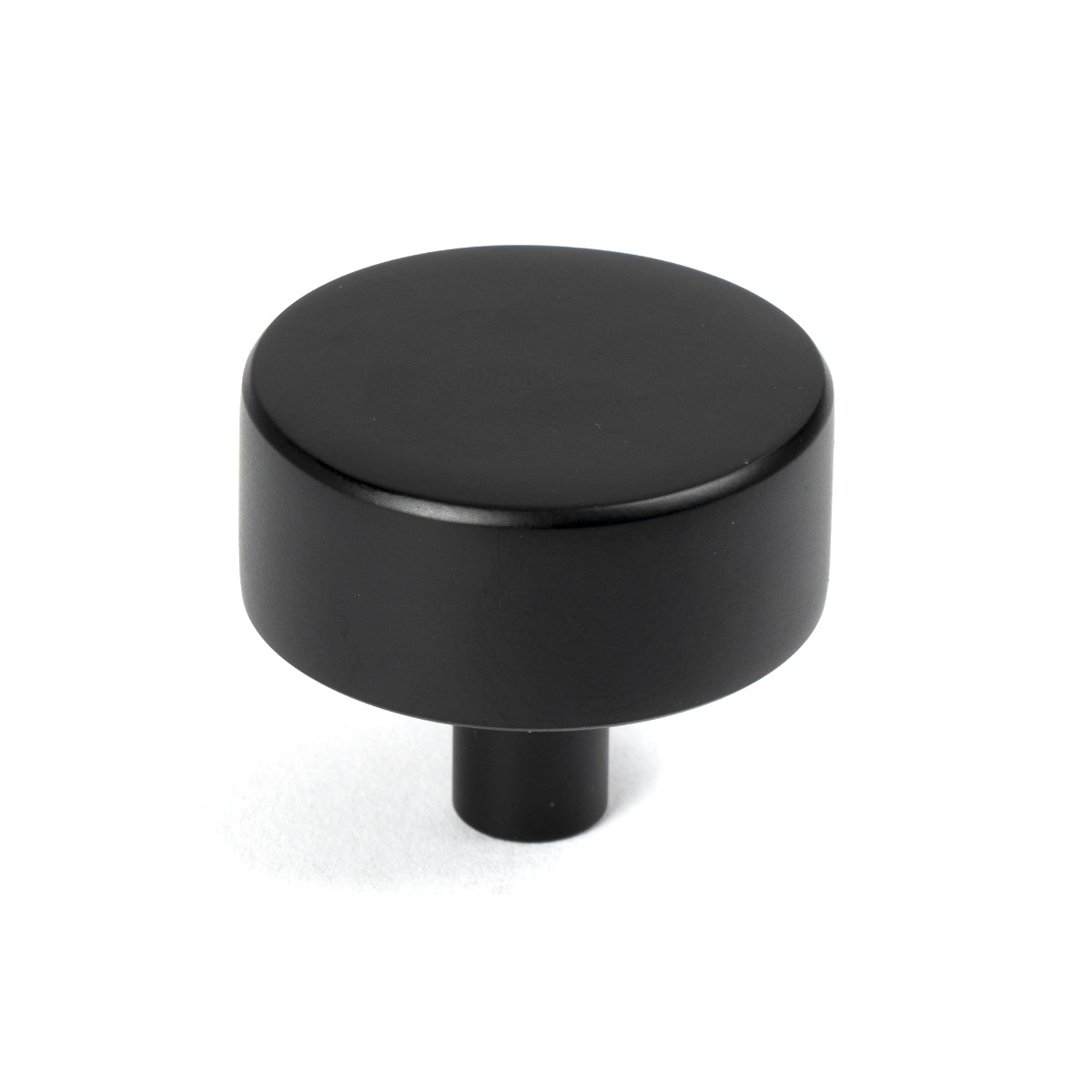 From The Anvil 50344 Matt Black Kelso Cabinet Knob - 38mm (No rose) Matt Black