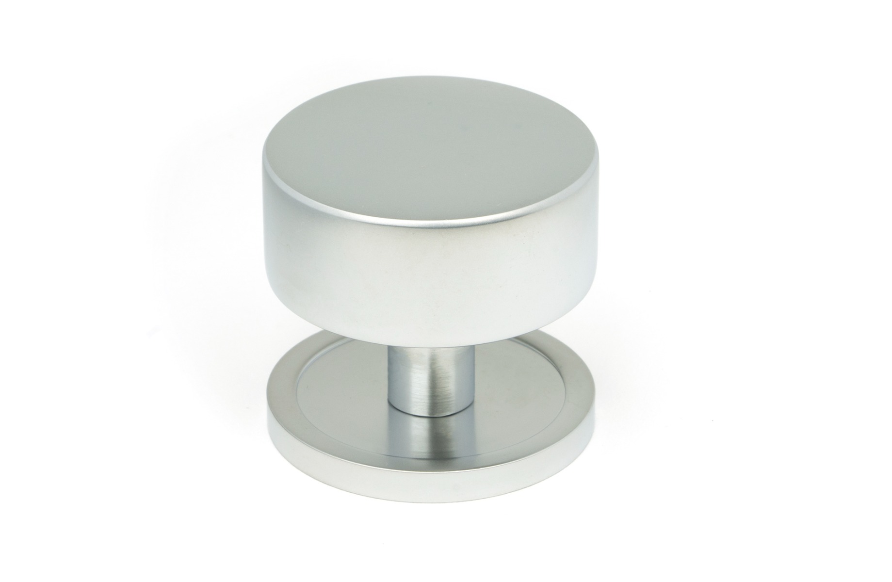 From The Anvil 50355 Satin Chrome Kelso Cabinet Knob - 38mm (Plain) Satin Chrome