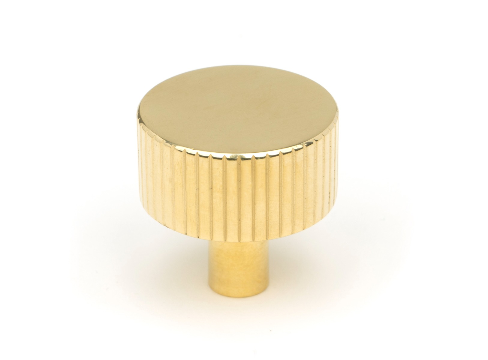 From The Anvil 50365 Polished Brass Judd Cabinet Knob - 32mm (No Rose) Polished Brass