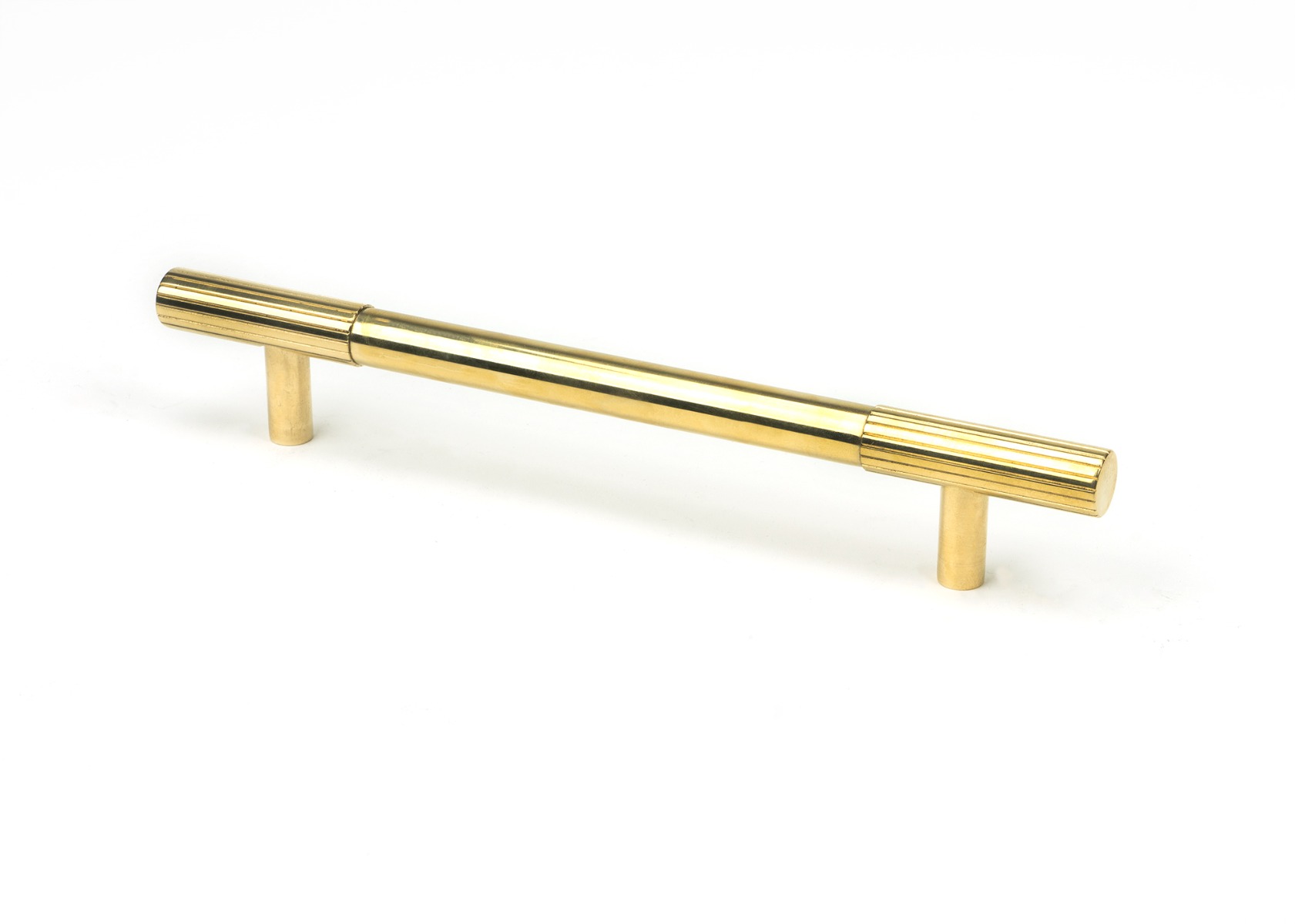Polished Brass Judd Pull Handle Medium From The Anvil