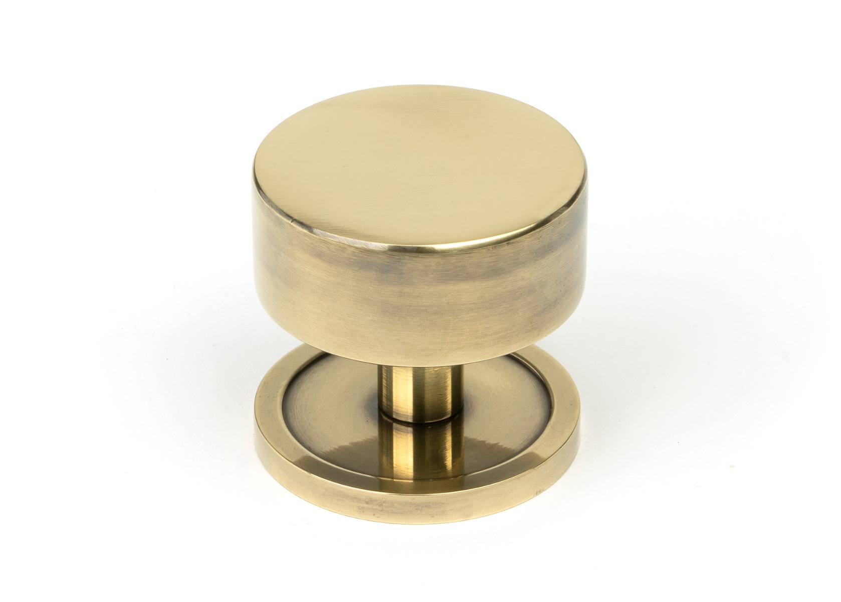 From The Anvil 50373 Aged Brass Kelso Cabinet Knob - 38mm (Plain) Aged Brass