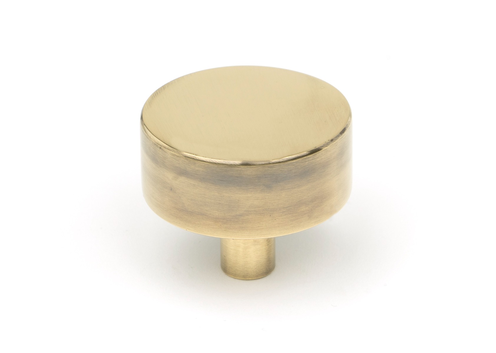 From The Anvil 50374 Aged Brass Kelso Cabinet Knob - 38mm (No rose) Aged Brass