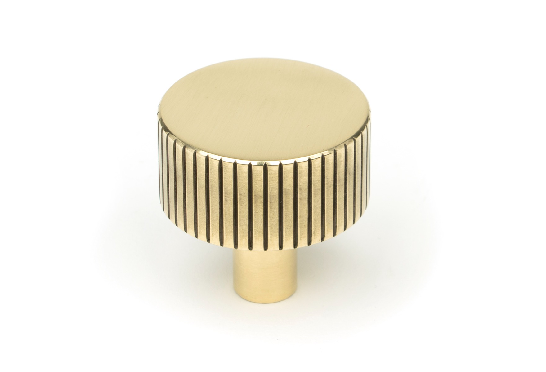From The Anvil 50381 Aged Brass Judd Cabinet Knob - 32mm (No rose) Aged Brass