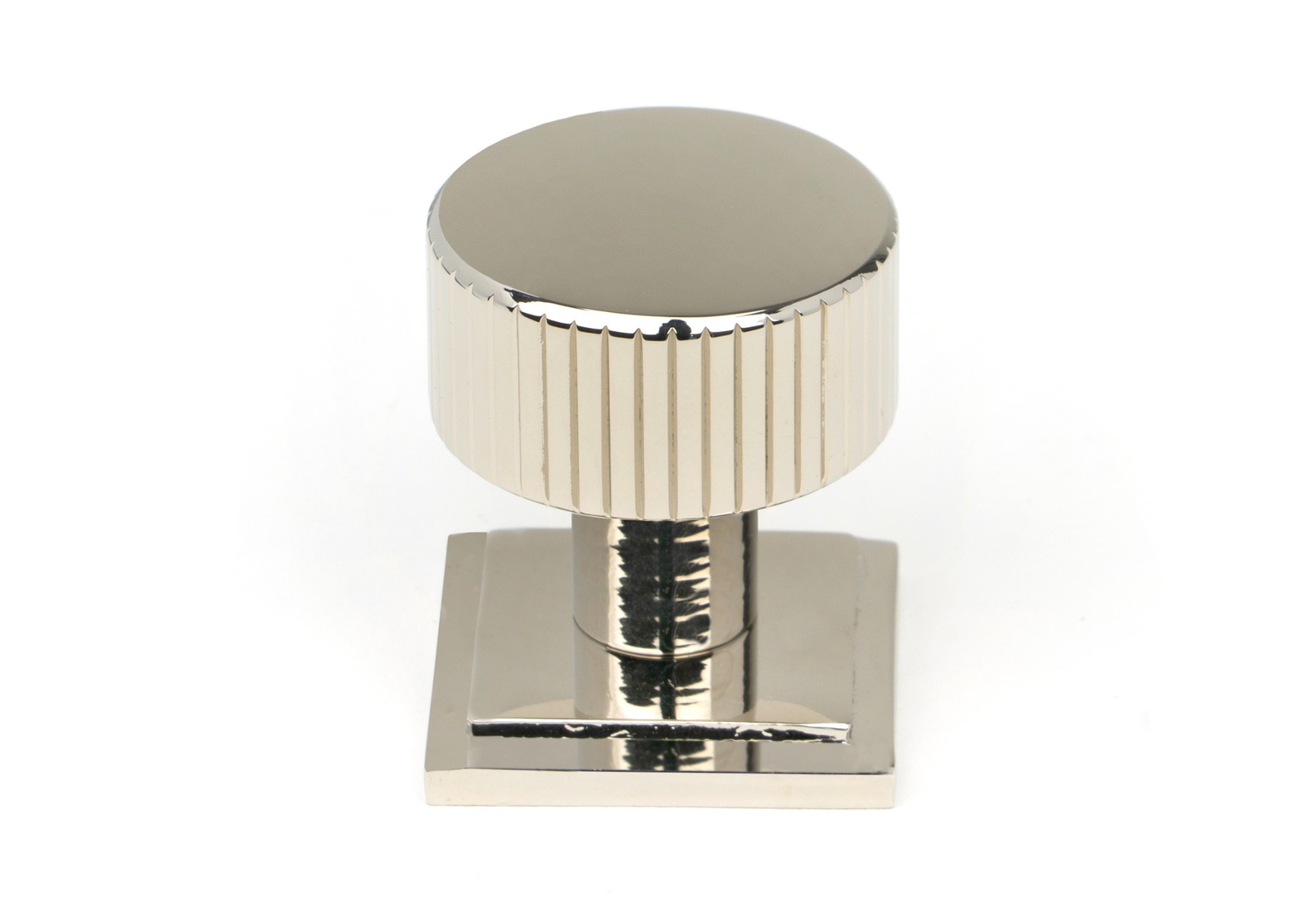 From The Anvil 50389 Polished Nickel Judd Cabinet Knob - 25mm (Plain) Polished Nickel