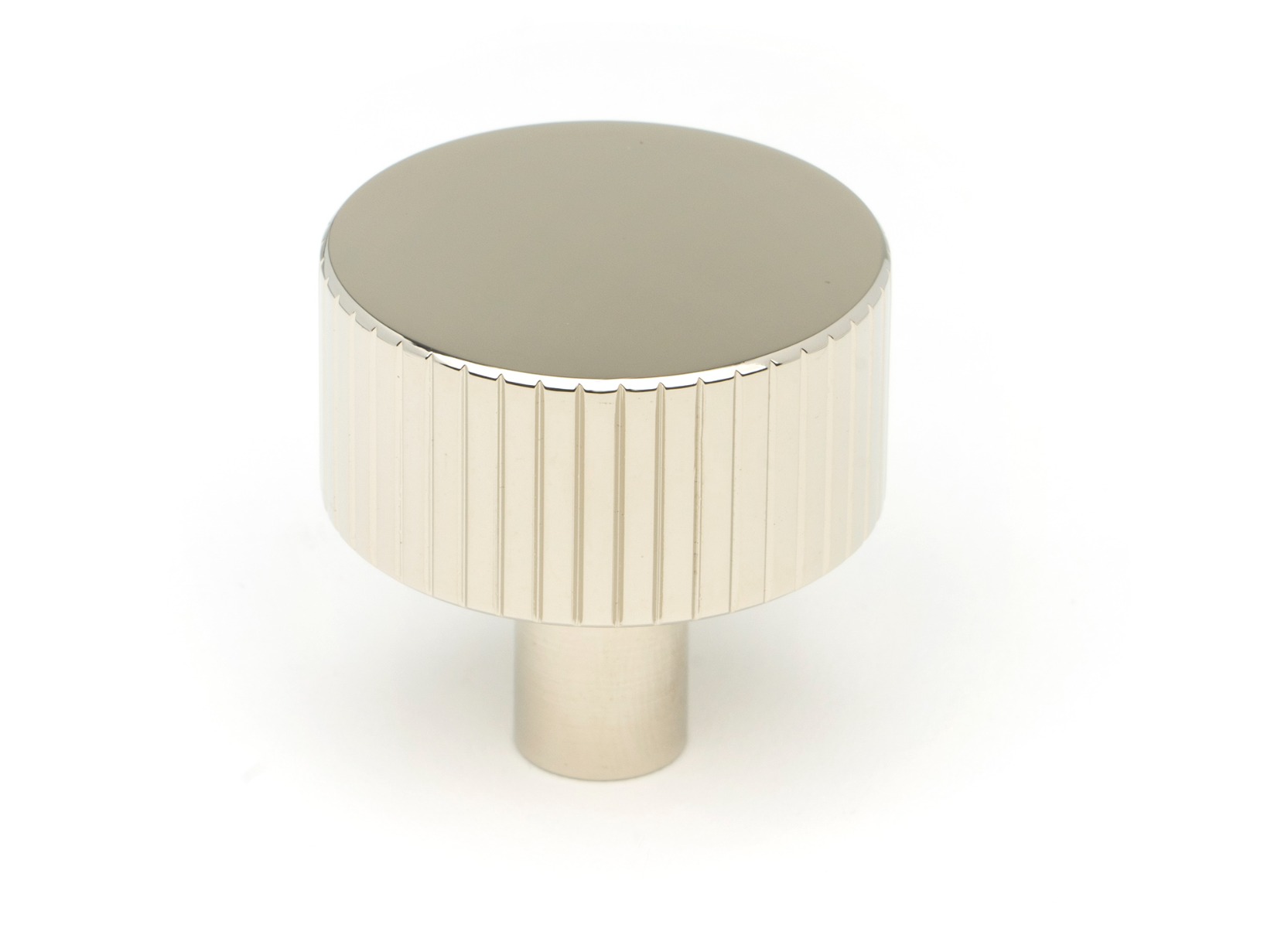 From The Anvil 50393 Polished Nickel Judd Cabinet Knob - 32mm (No rose) Polished Nickel