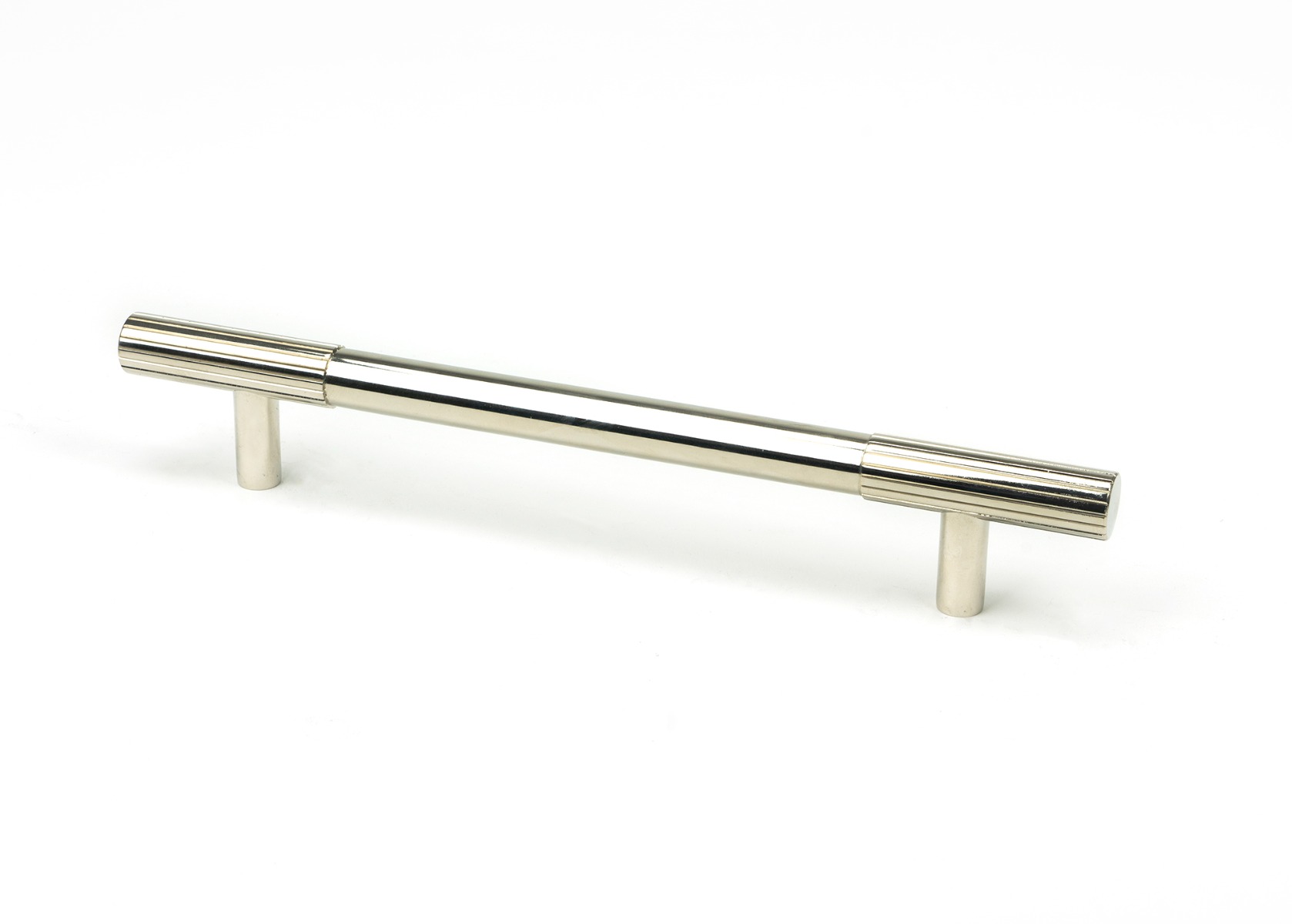 Polished Nickel Judd Pull Handle Medium From The Anvil