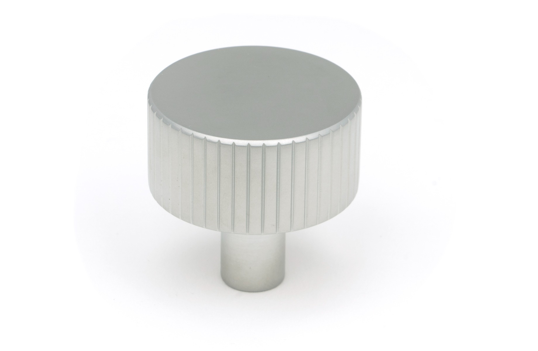 From The Anvil 50416 Satin Chrome Judd Cabinet Knob - 32mm (No rose) Satin Chrome