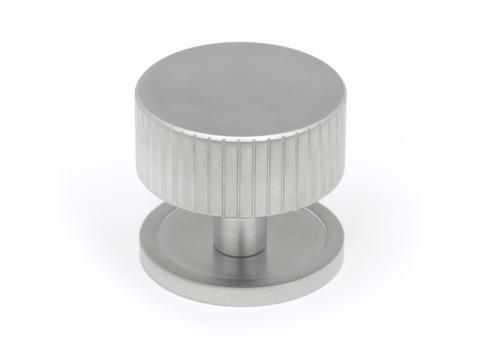 From The Anvil 50418 Satin Chrome Judd Cabinet Knob - 38mm (Plain) Satin Chrome