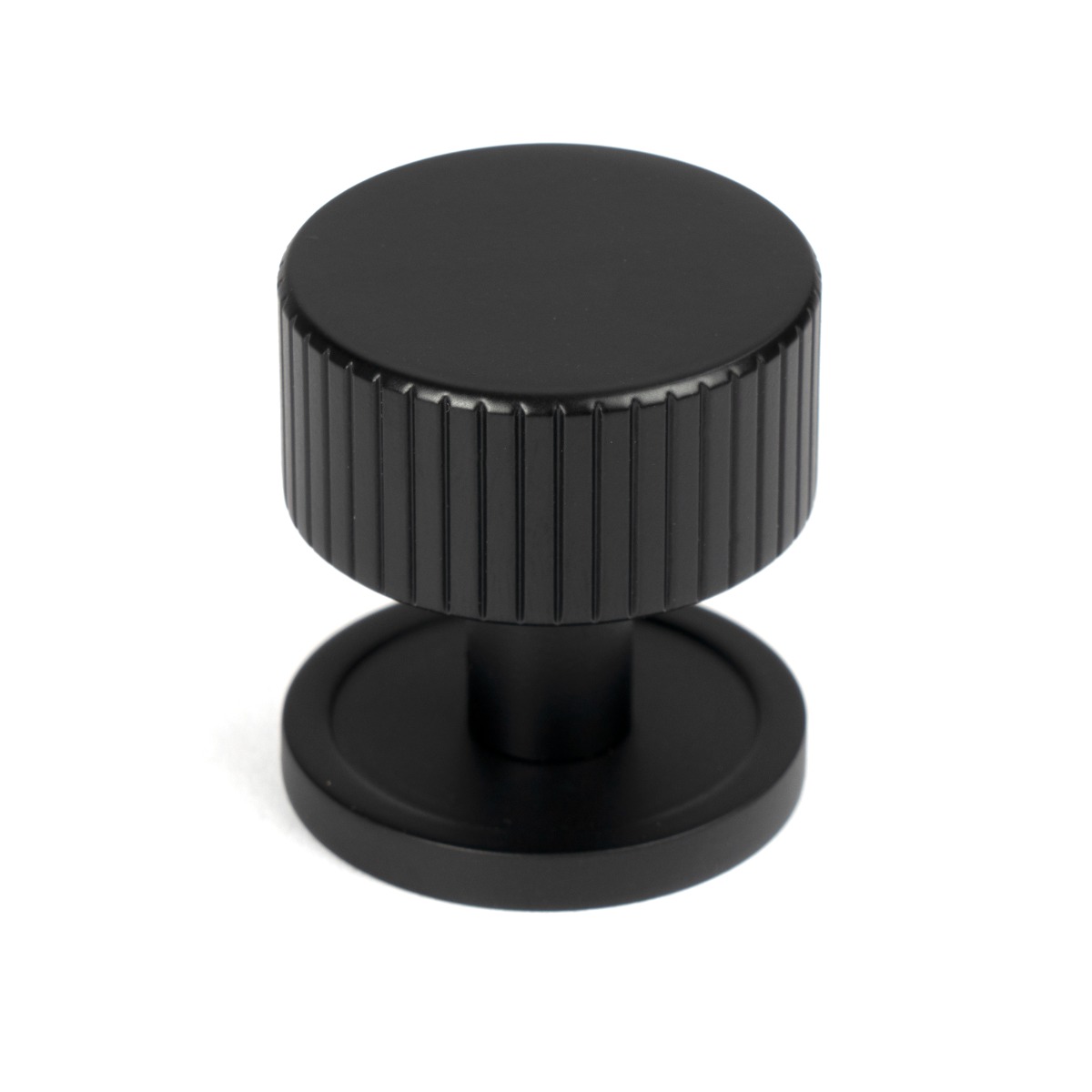 From The Anvil 50427 Matt Black Judd Cabinet Knob - 32mm (Plain) Matt Black