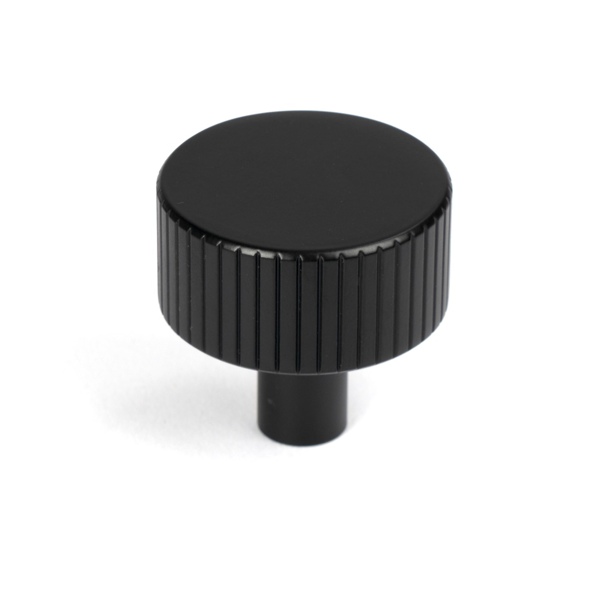 From The Anvil 50428 Matt Black Judd Cabinet Knob - 32mm (No rose) Matt Black