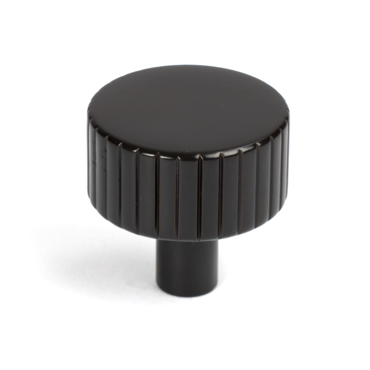 From The Anvil 50452 Aged Bronze Judd Cabinet Knob - 32mm (No rose) Aged Bronze