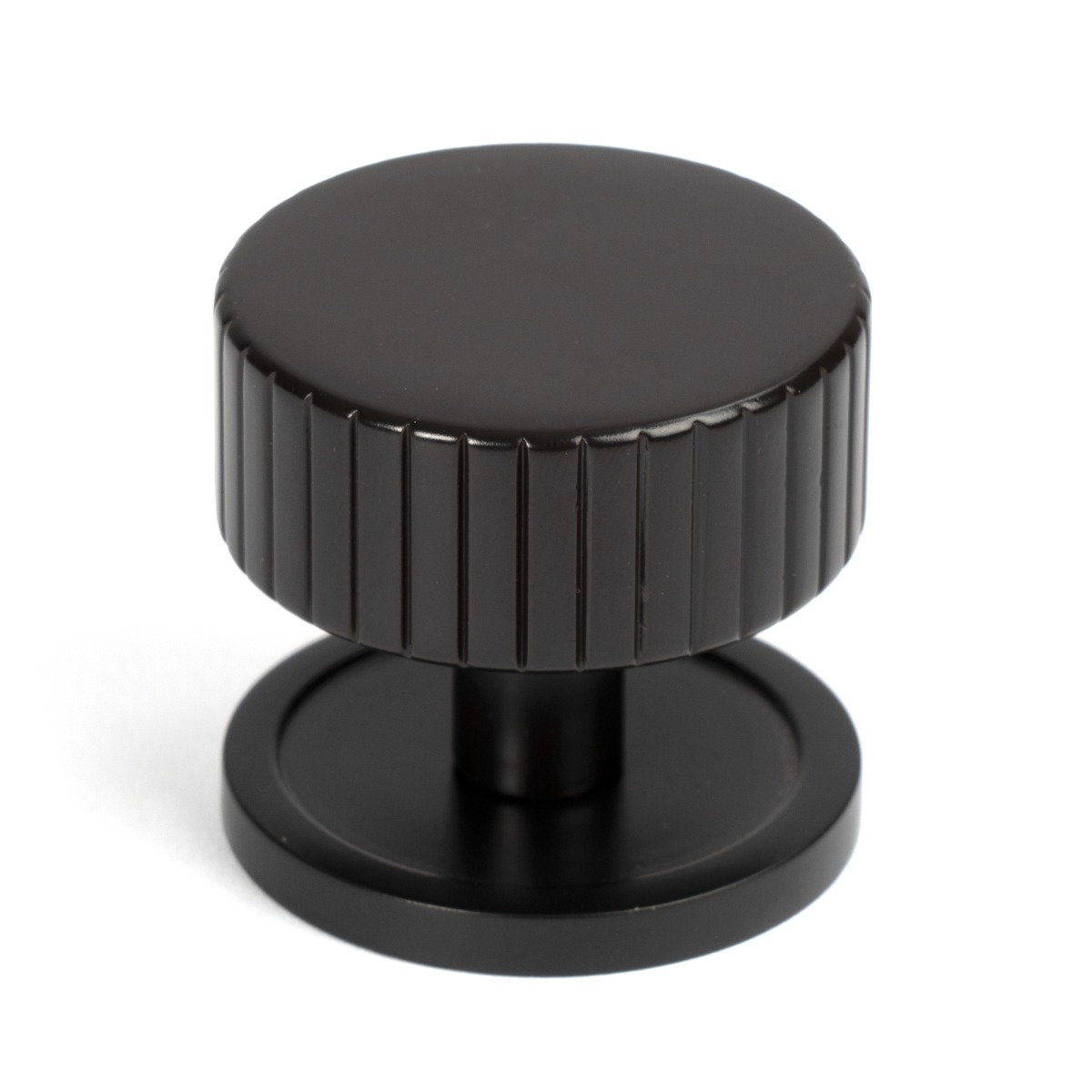 From The Anvil 50454 Aged Bronze Judd Cabinet Knob - 38mm (Plain) Aged Bronze