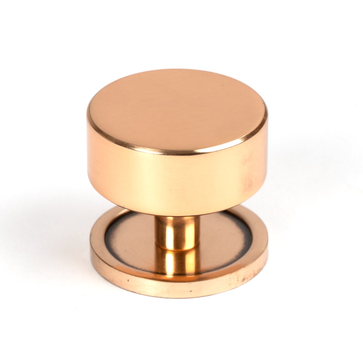 From The Anvil 50466 Polished Bronze Kelso Cabinet Knob - 38mm (Plain) Polished Bronze