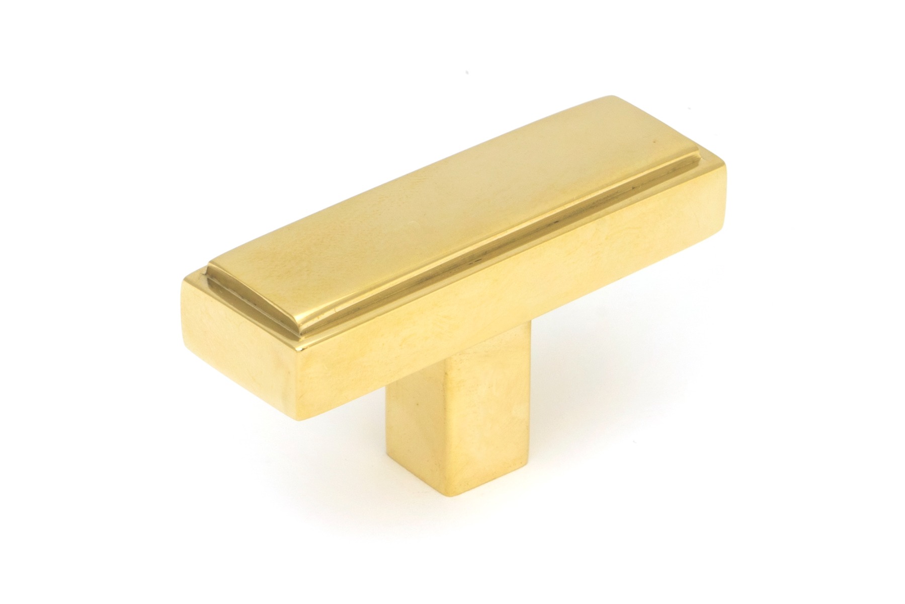 From The Anvil 50490 Polished Brass Scully T-Bar Polished Brass