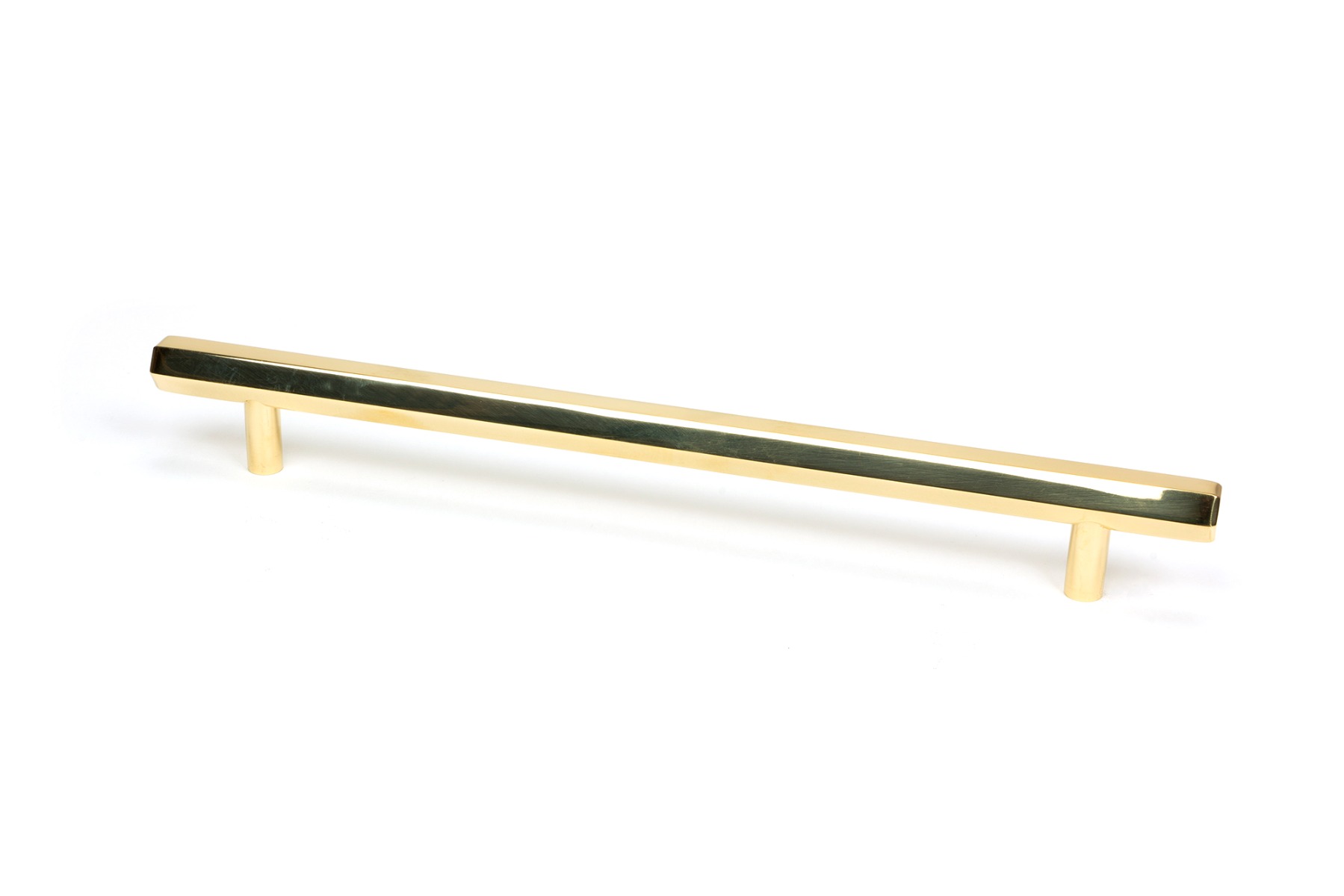 Polished Brass Kahlo Pull Handle Large From The Anvil