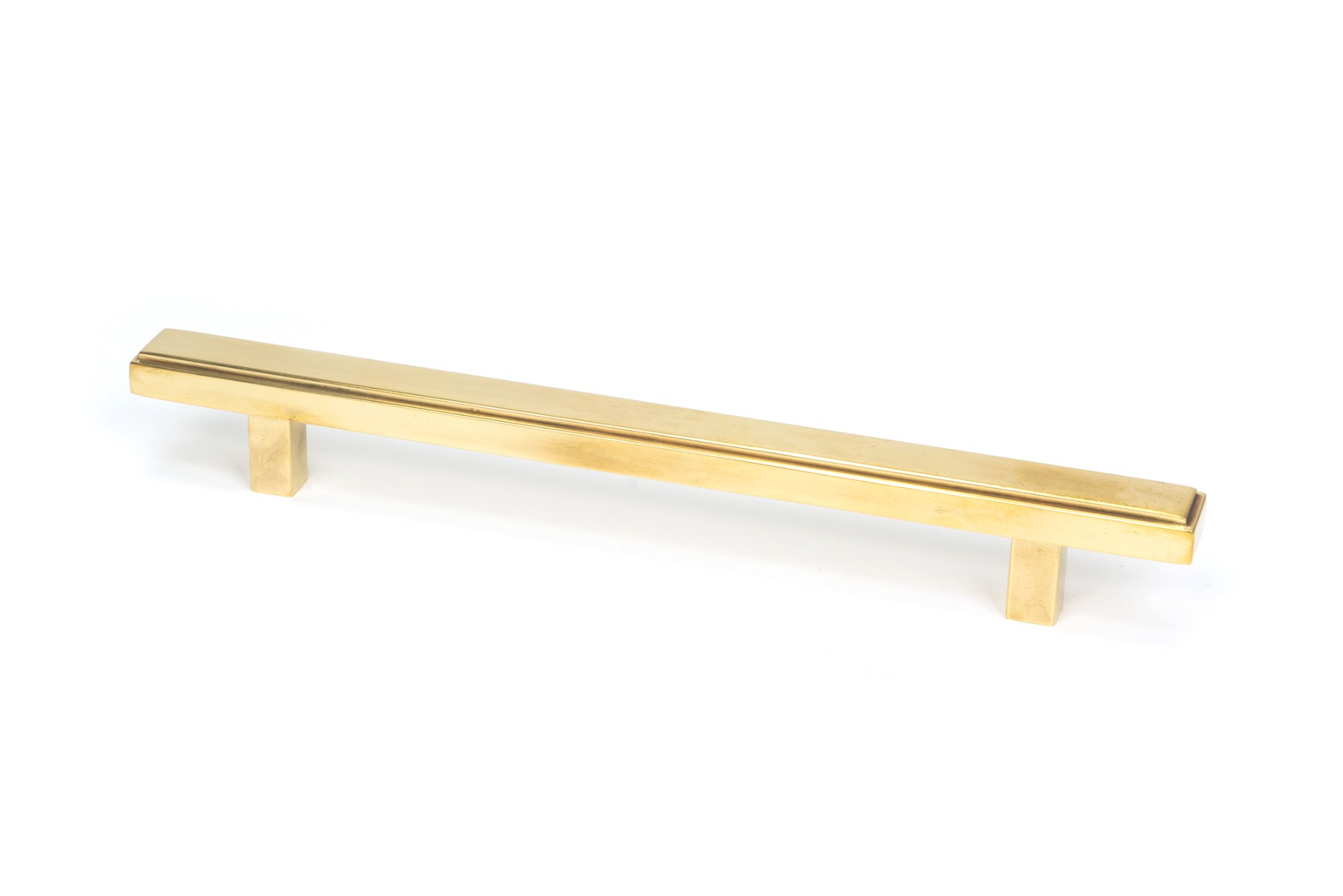 From The Anvil 50507 Aged Brass Scully Pull Handle - Medium Aged Brass