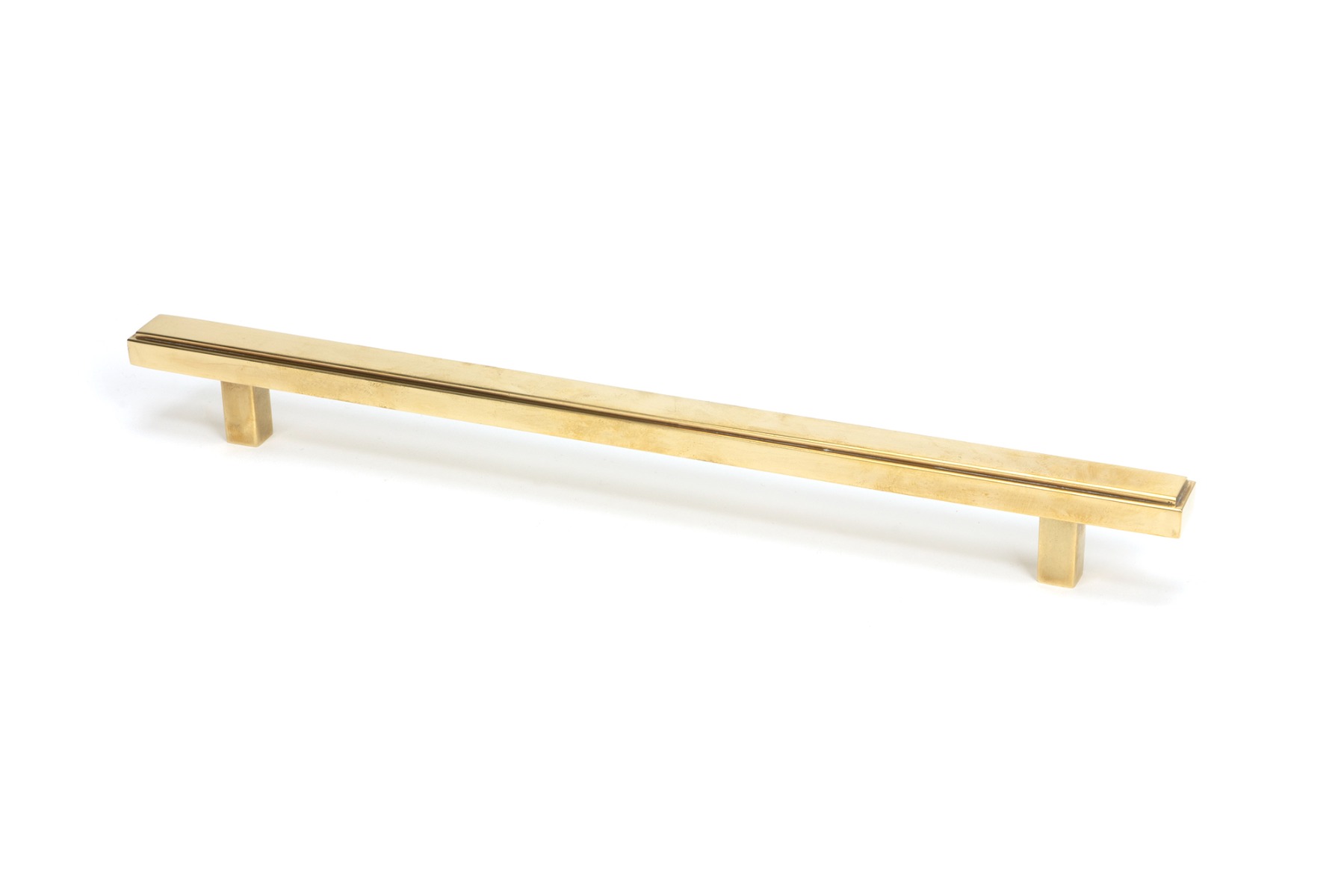 From The Anvil 50508 Aged Brass Scully Pull Handle - Large Aged Brass