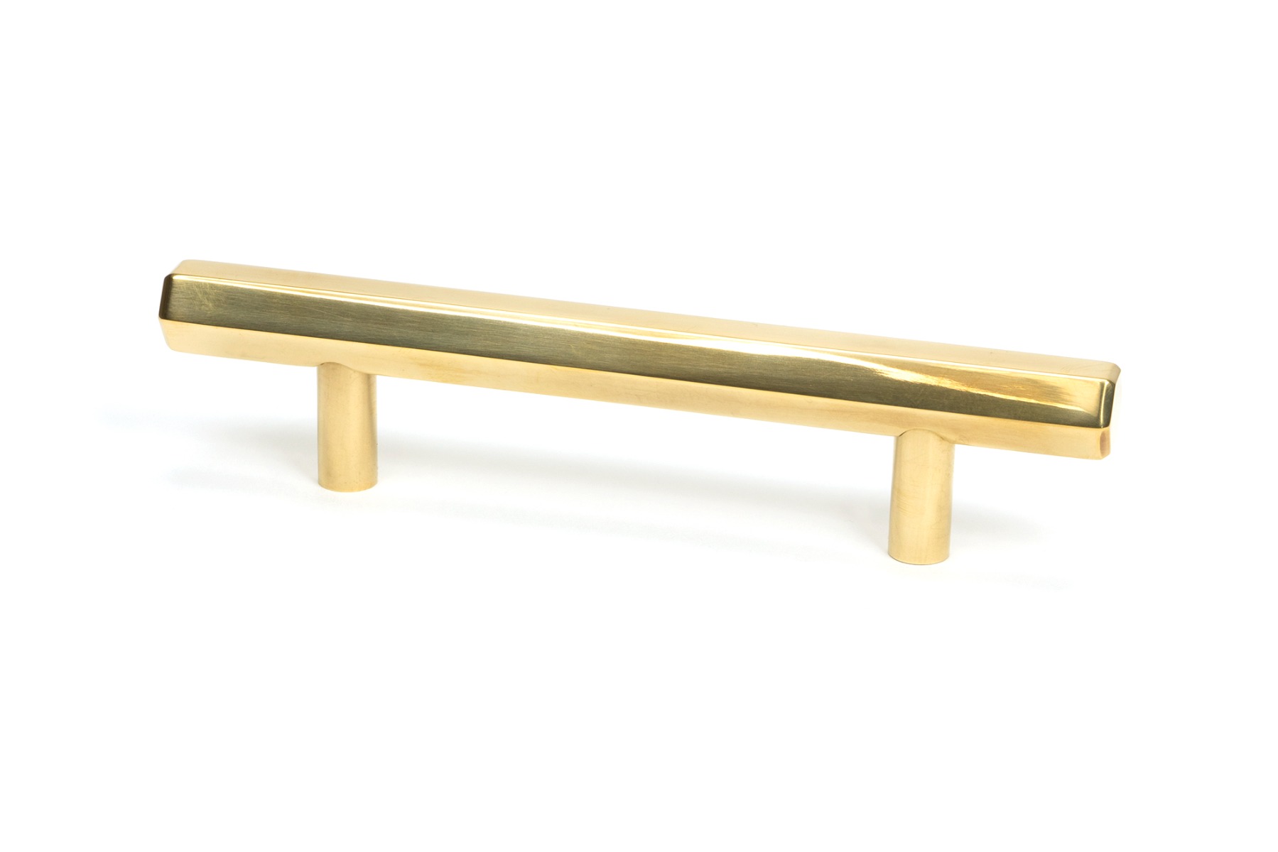 Aged Brass Kahlo Pull Handle Small From The Anvil