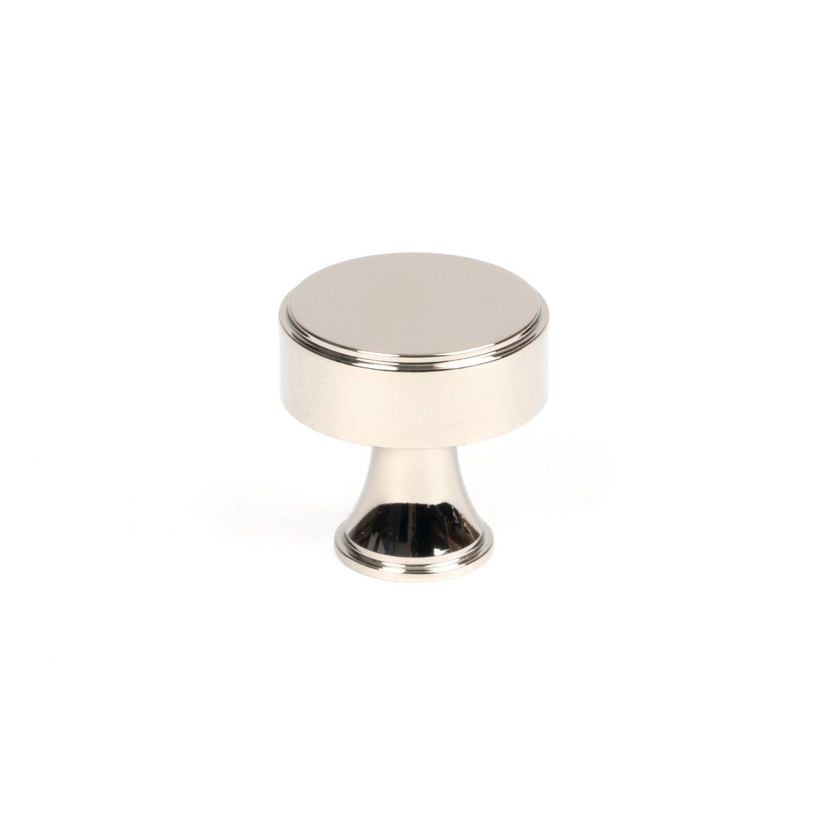 From The Anvil 50512 Polished Nickel Scully Cabinet Knob - 25mm Polished Nickel