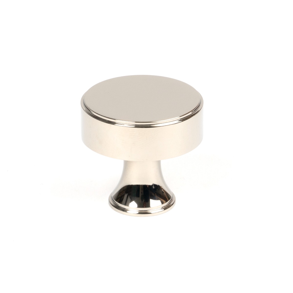 From The Anvil 50513 Polished Nickel Scully Cabinet Knob - 32mm Polished Nickel