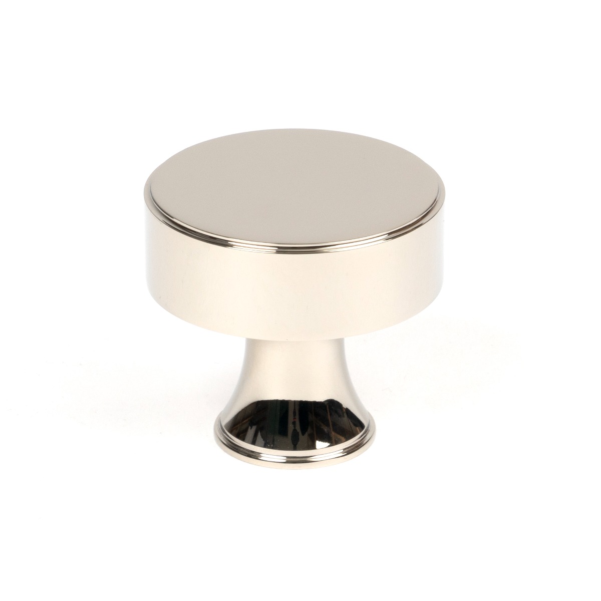 From The Anvil 50514 Polished Nickel Scully Cabinet Knob - 38mm Polished Nickel