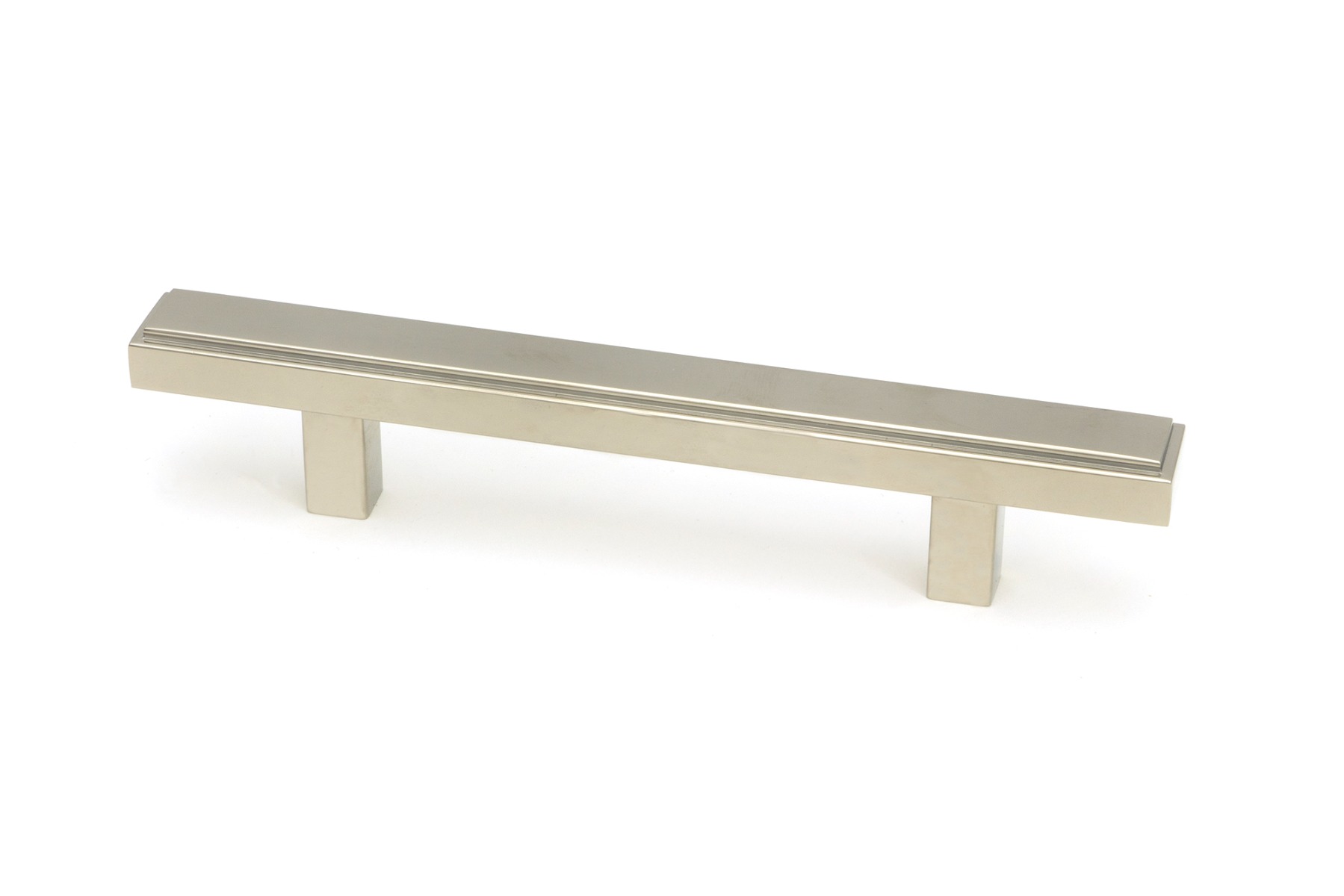 From The Anvil 50520 Polished Nickel Scully Pull Handle - Small Polished Nickel