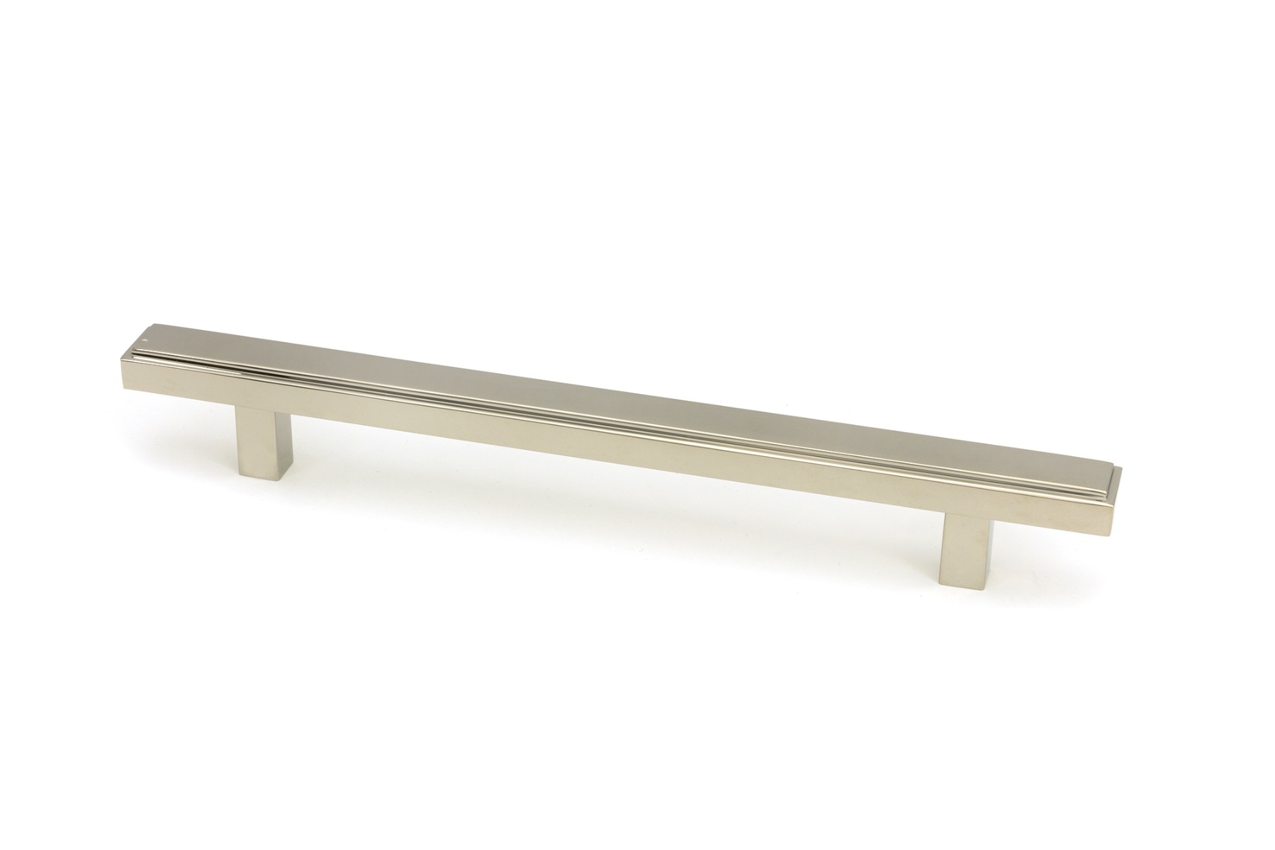 From The Anvil 50521 Polished Nickel Scully Pull Handle - Medium Polished Nickel