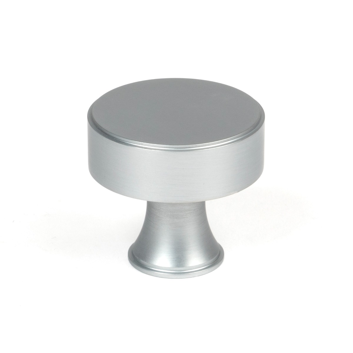 From The Anvil 50542 Satin Chrome Scully Cabinet Knob - 38mm Satin Chrome
