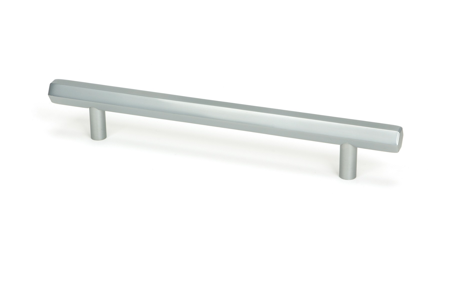 Satin Chrome Kahlo Pull Handle Medium From The Anvil