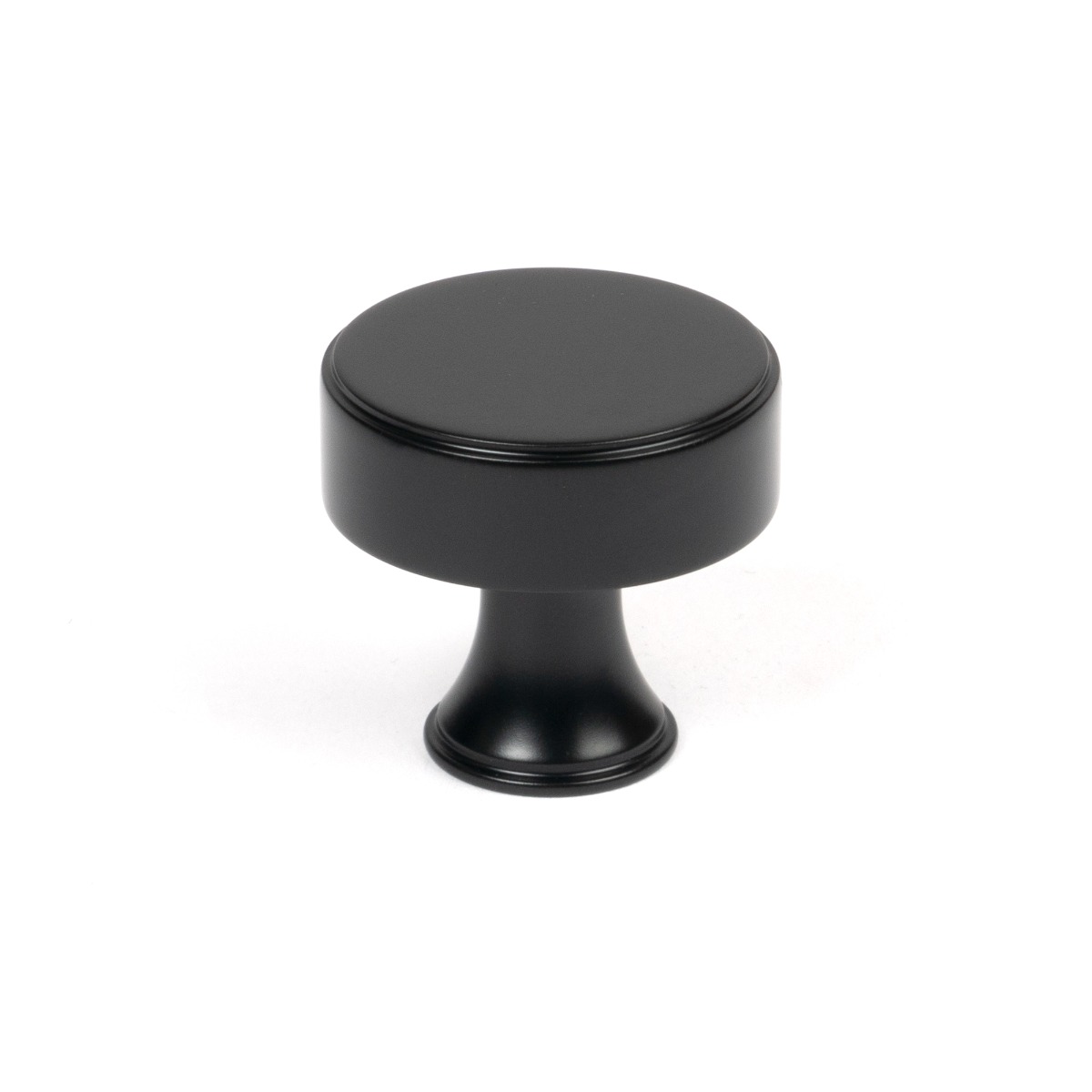 From The Anvil 50555 Matt Black Scully Cabinet Knob - 32mm Matt Black
