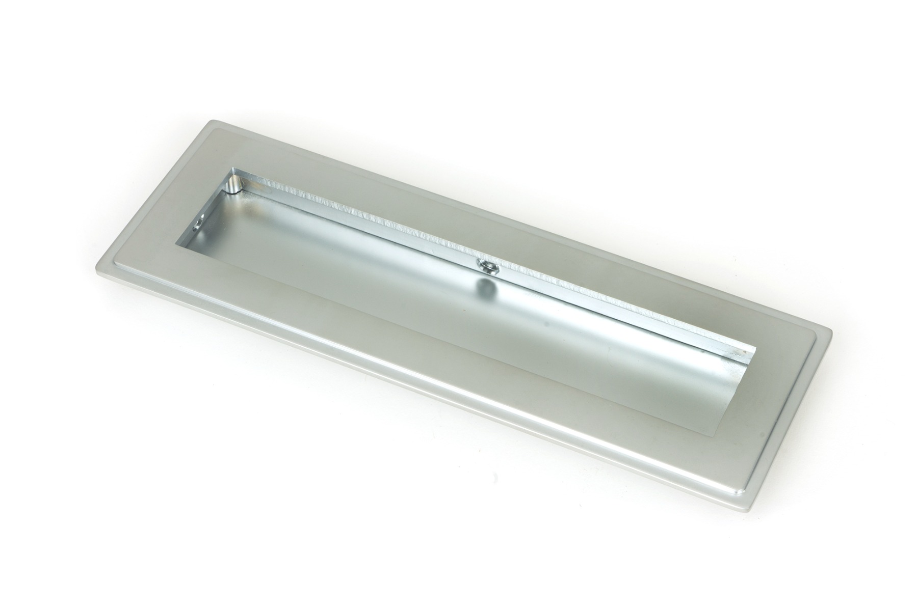 From The Anvil 50636 Satin Chrome 175mm Art Deco Rectangular Pull Satin Chrome