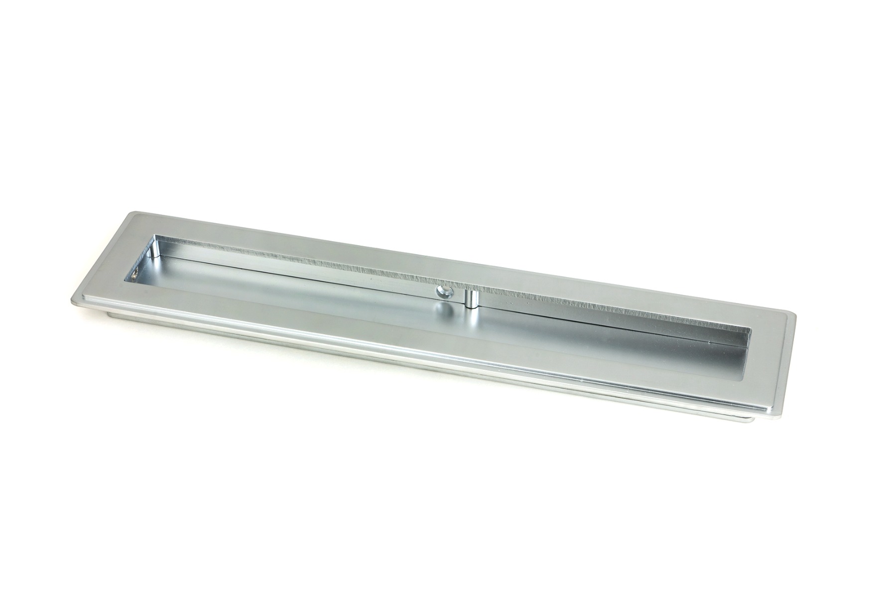 From The Anvil 50637 Satin Chrome 250mm Art Deco Rectangular Pull Satin Chrome