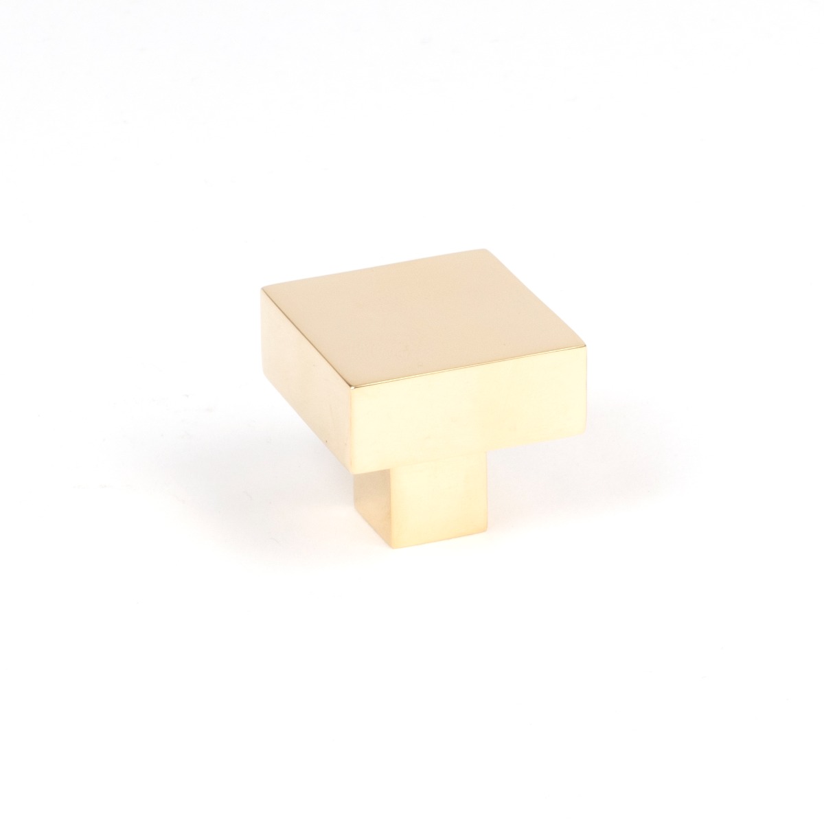 From The Anvil 50668 Polished Brass Albers Cabinet Knob - 30mm Polished Brass