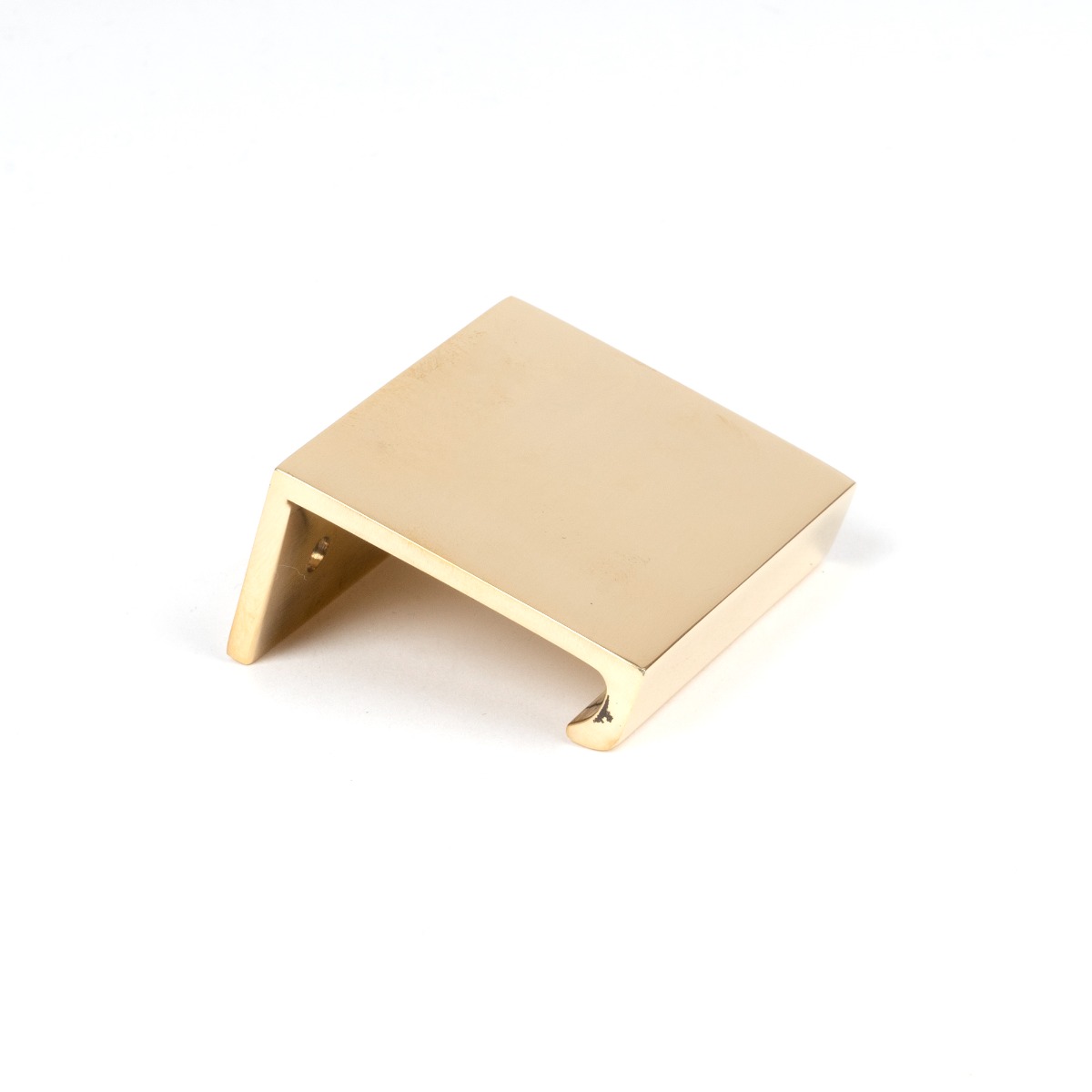 From The Anvil 50674 Polished Brass 50mm Plain Edge Pull Polished Brass