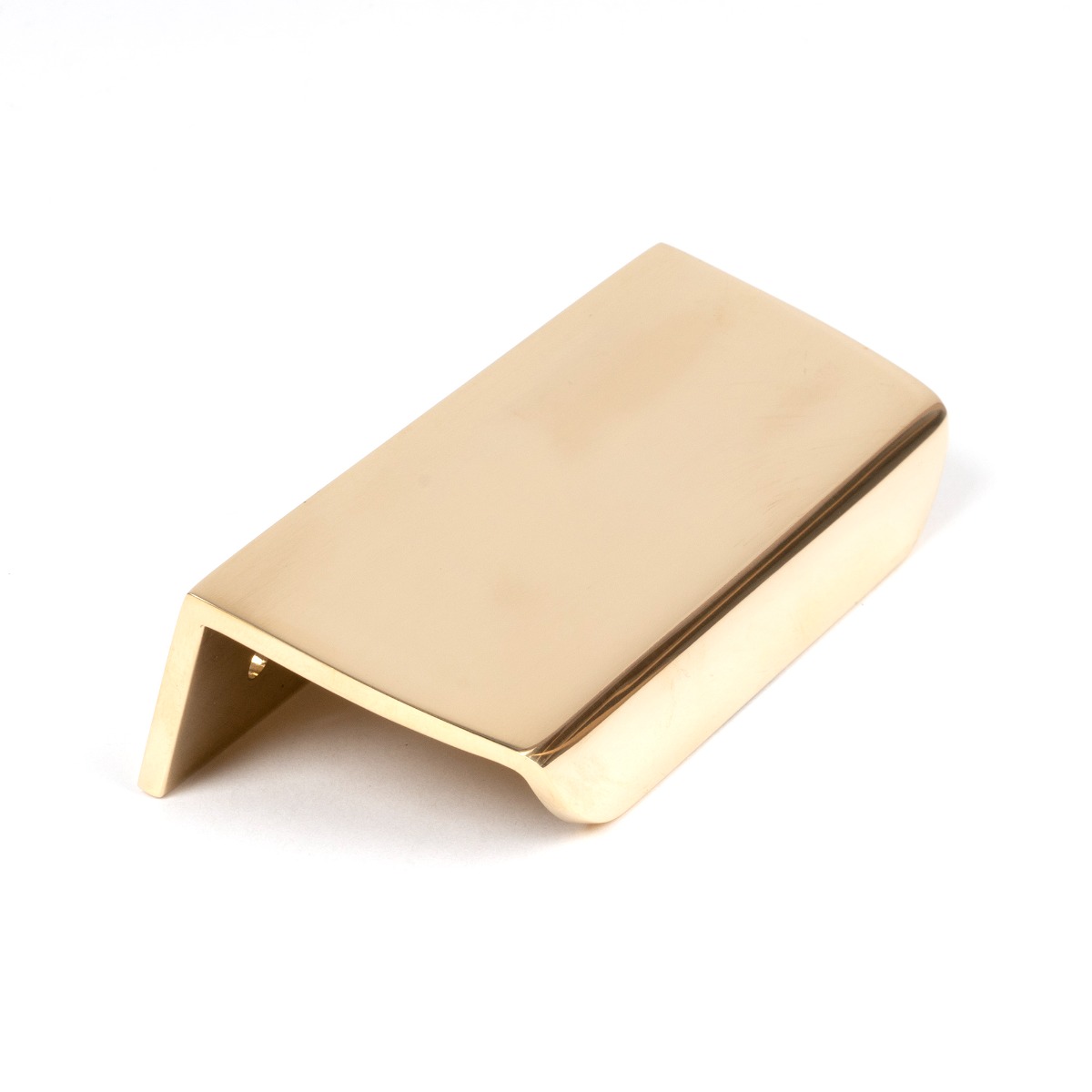 From The Anvil 50678 Polished Brass 100mm Moore Edge Pull Polished Brass