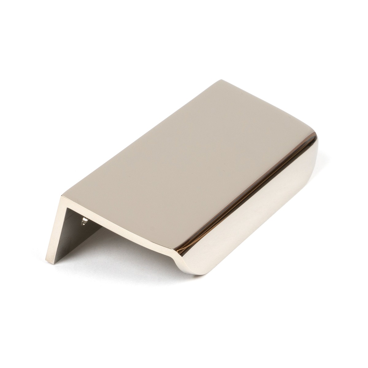 From The Anvil 50704 Polished Nickel 100mm Moore Edge Pull Polished Nickel