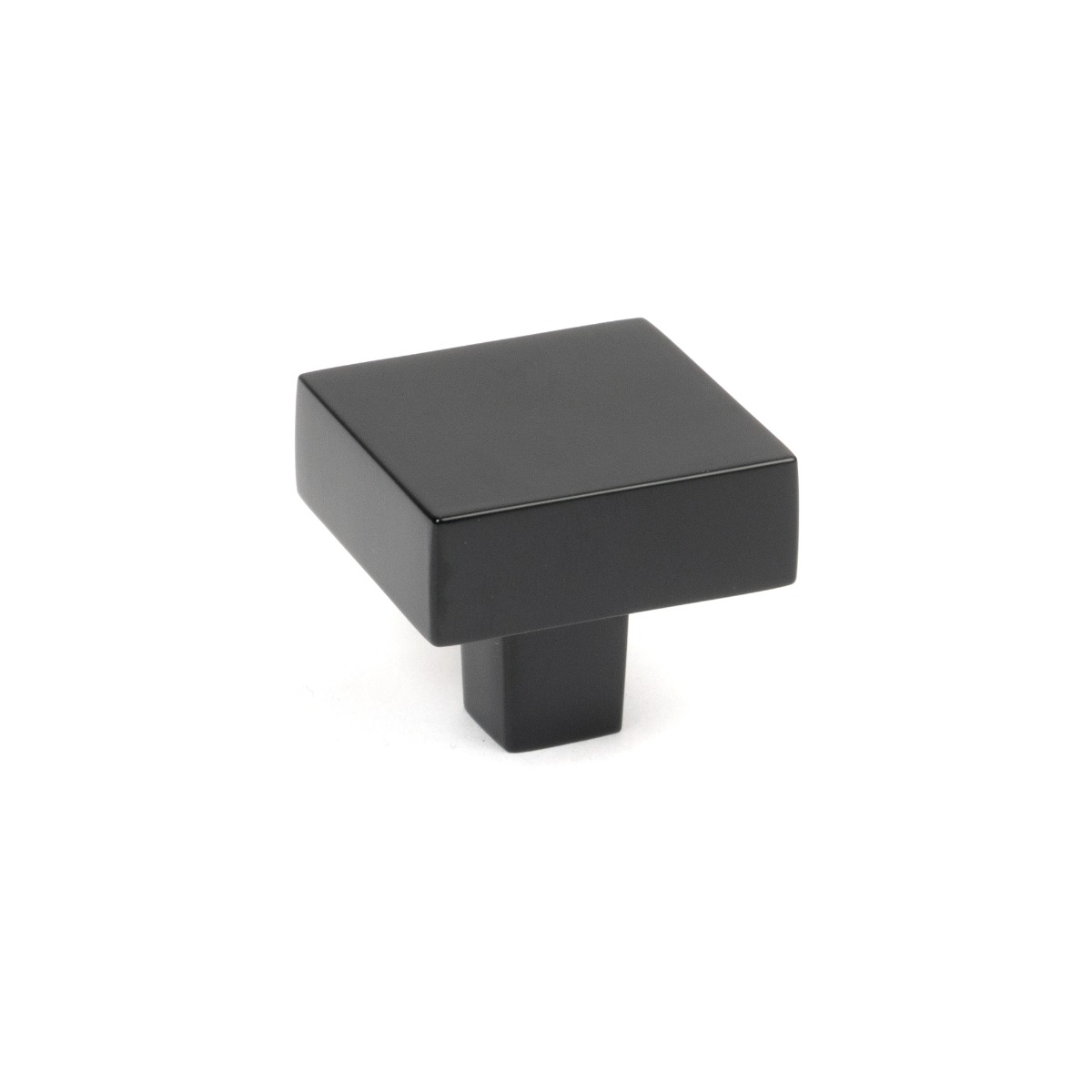 From The Anvil 50734 Matt Black Albers Cabinet Knob - 35mm Matt Black