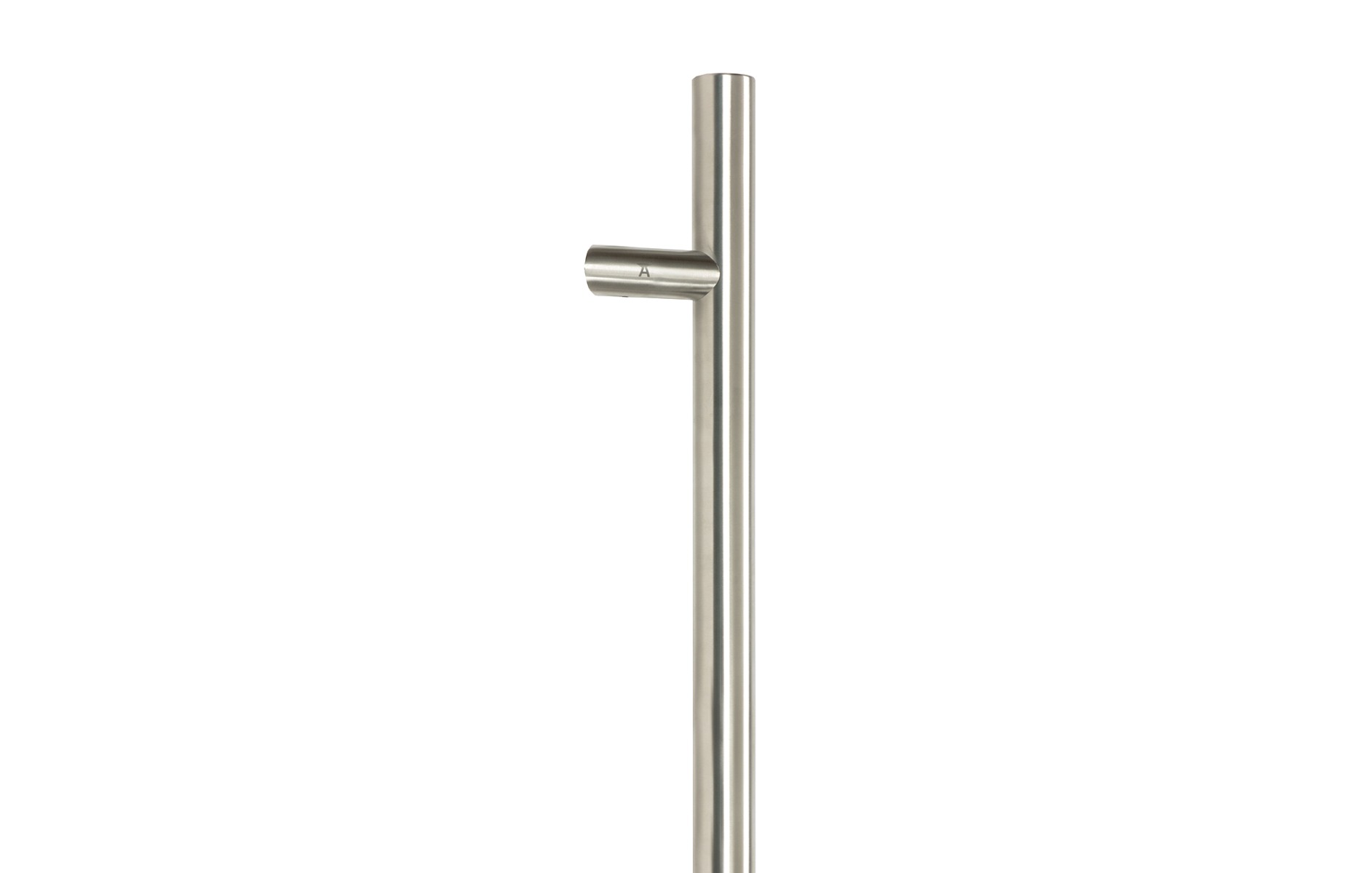 Satin Marine Stainless Steel316 Marine Grade Steel 600mm Offset T Bar Handle Secret Fix 32mm From The Anvil