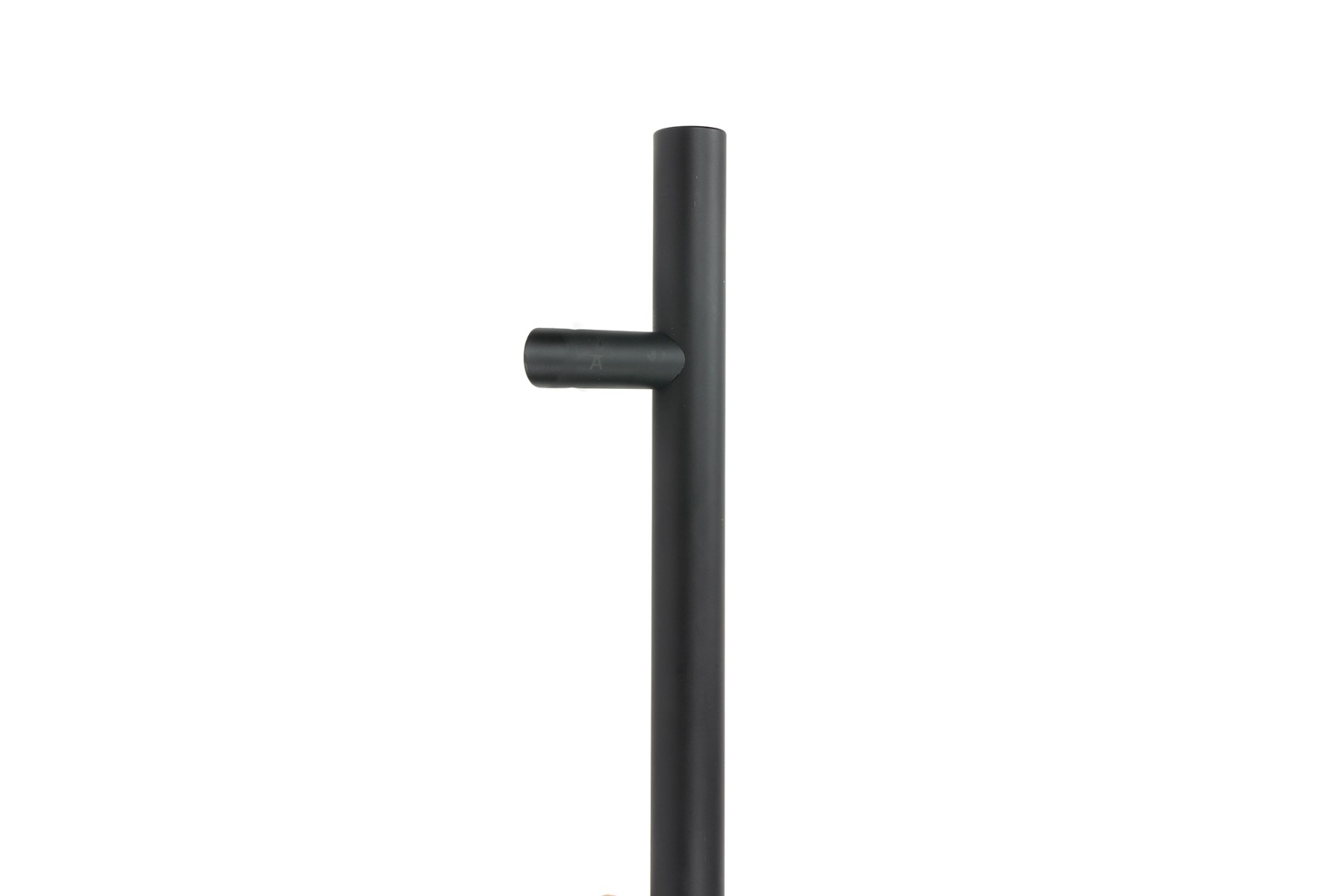 Matt Black 316 Marine Grade Steel 600mm Offset T Bar Handle Secret Fix 32mm From The Anvil