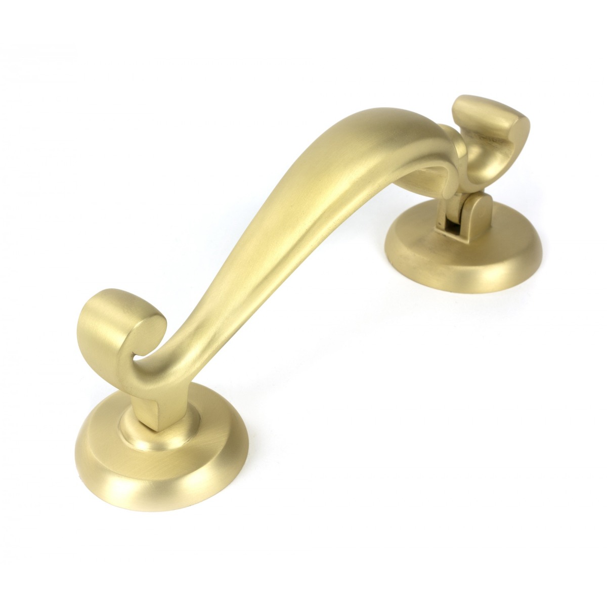 From the Anvil Satin Brass Doctors Door Knocker 50884
