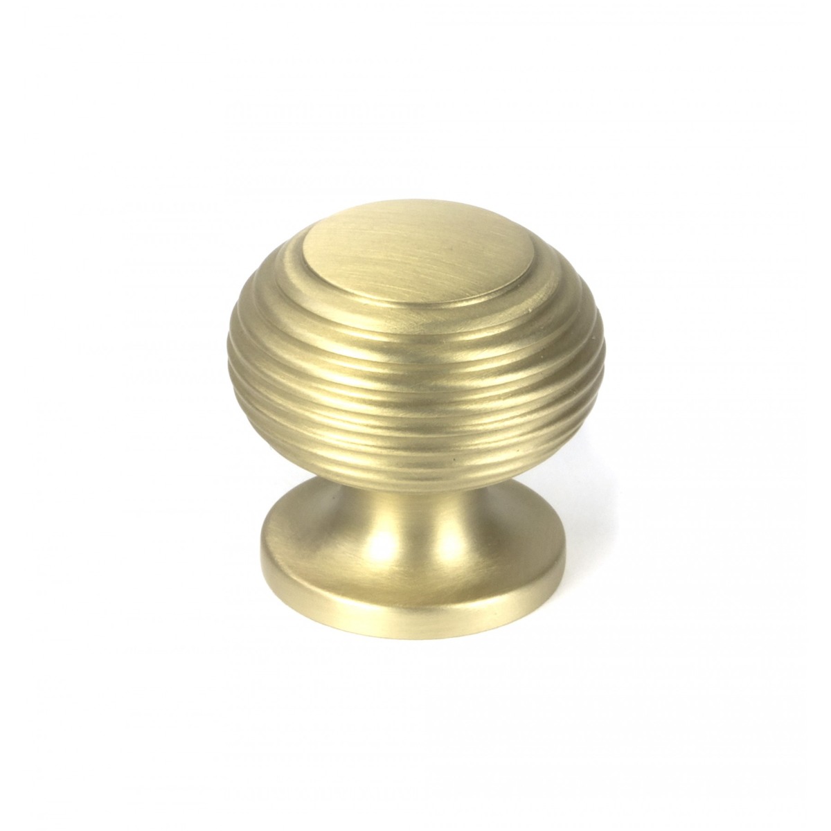 From the Anvil Satin Brass Beehive Cabinet Knob 30mm 50931