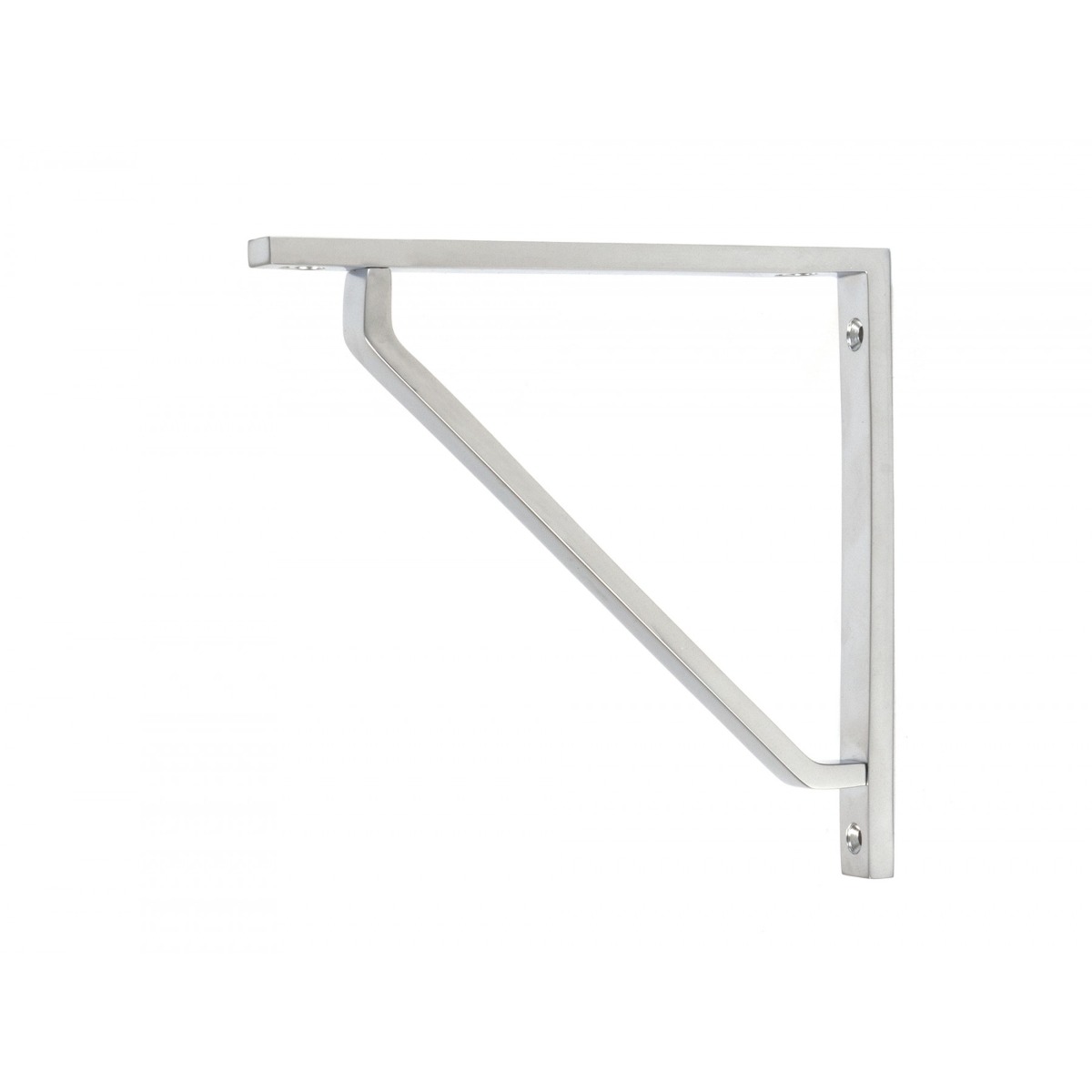 From the Anvil Polished Chrome Barton Shelf Bracket 150mm x 150mm 51109