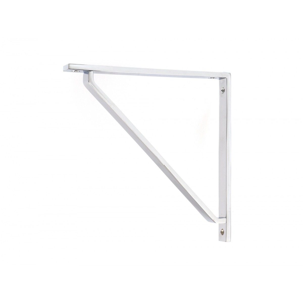 From the Anvil Polished Chrome Barton Shelf Bracket 200mm x 200mm 51119